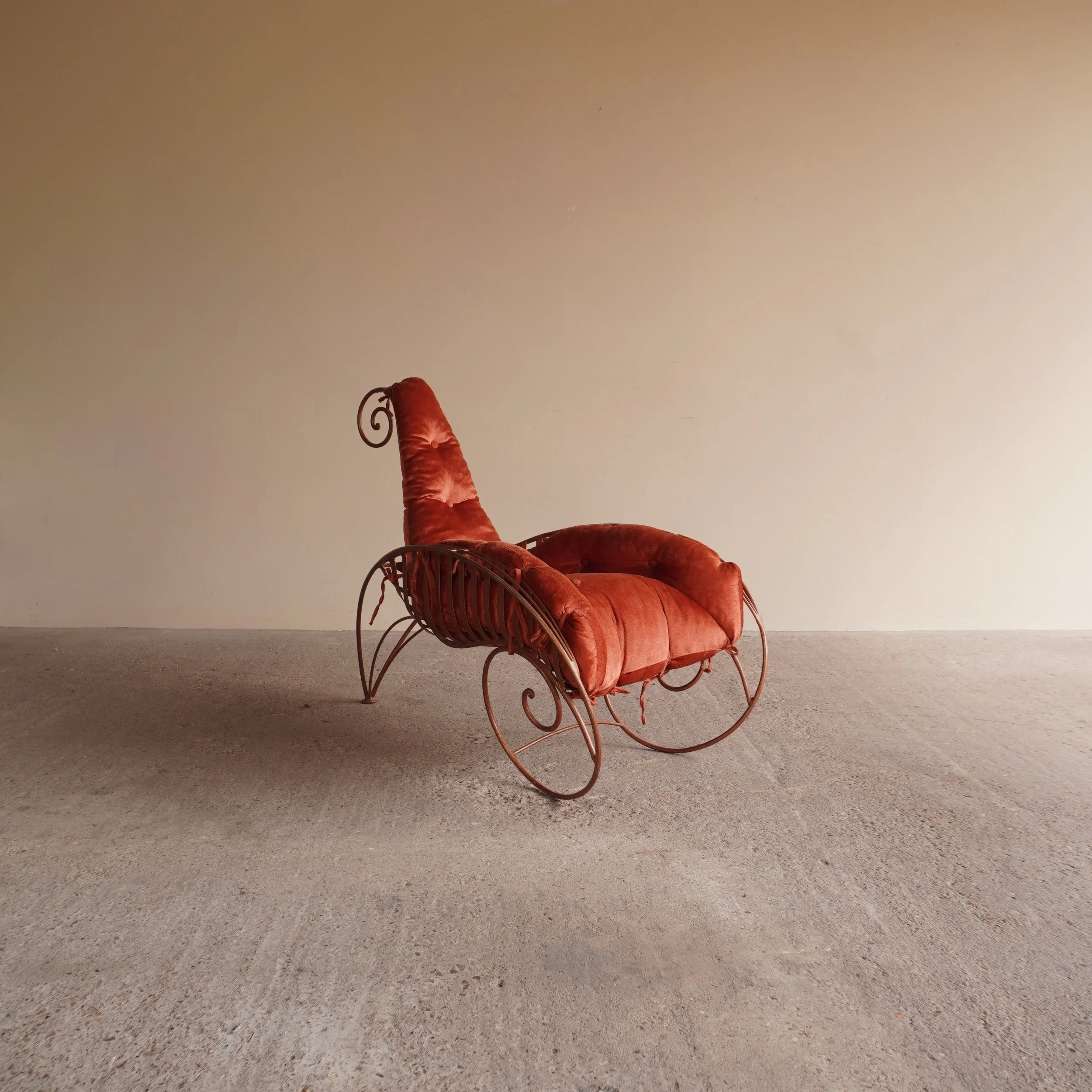 André Dubreuil Scrolled Lounger