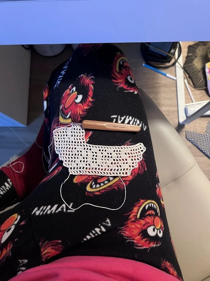 Crochet Photostrip frame