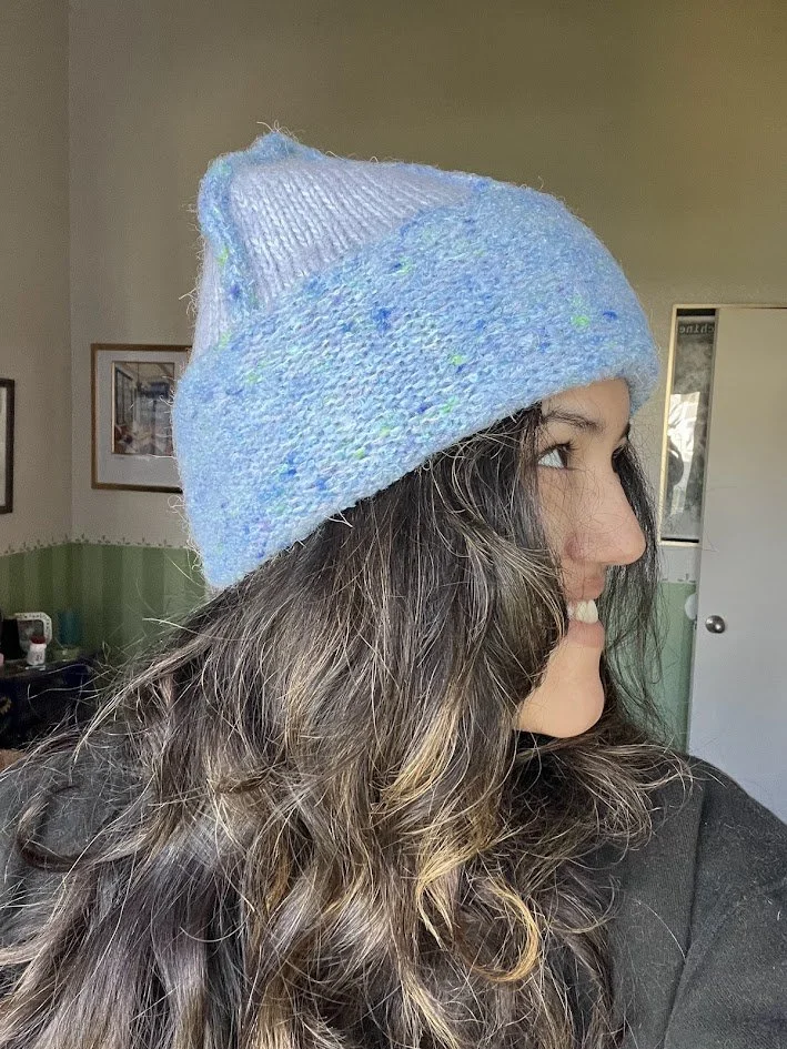 Finished Beanie No. 6!