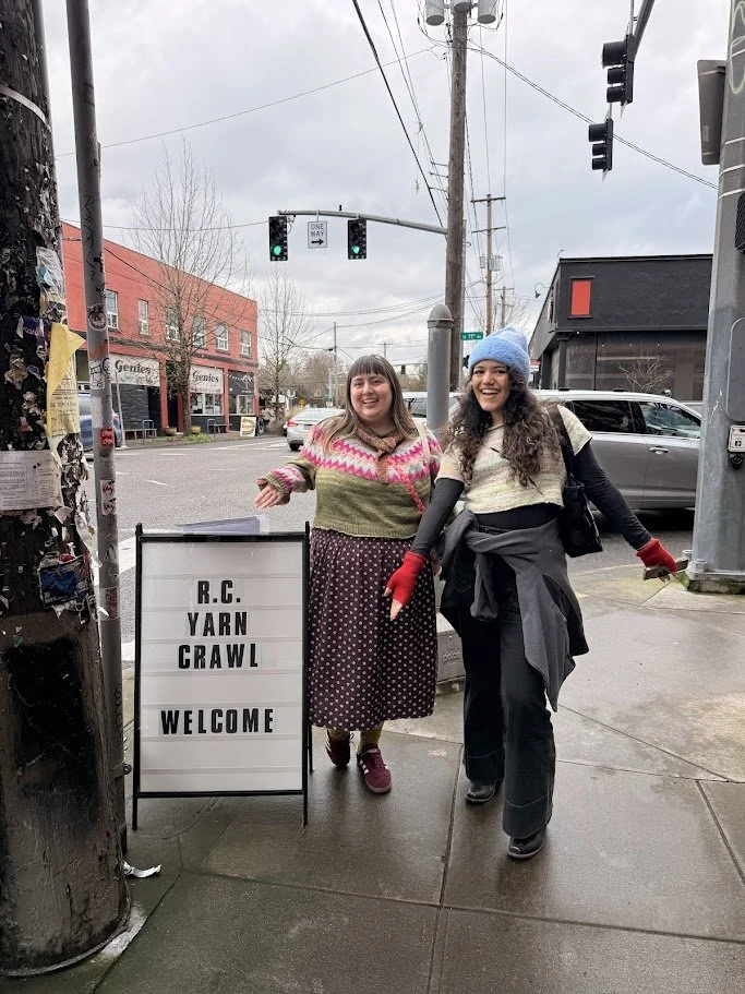 Kicking off Yarn Crawl!