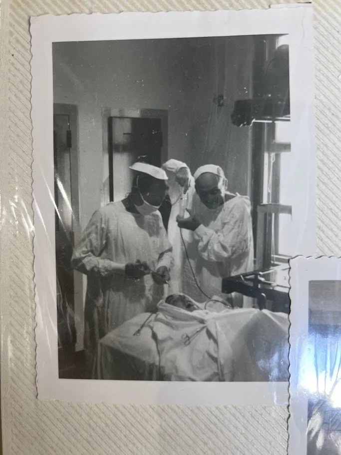 Creepy photo in an album at Scrap