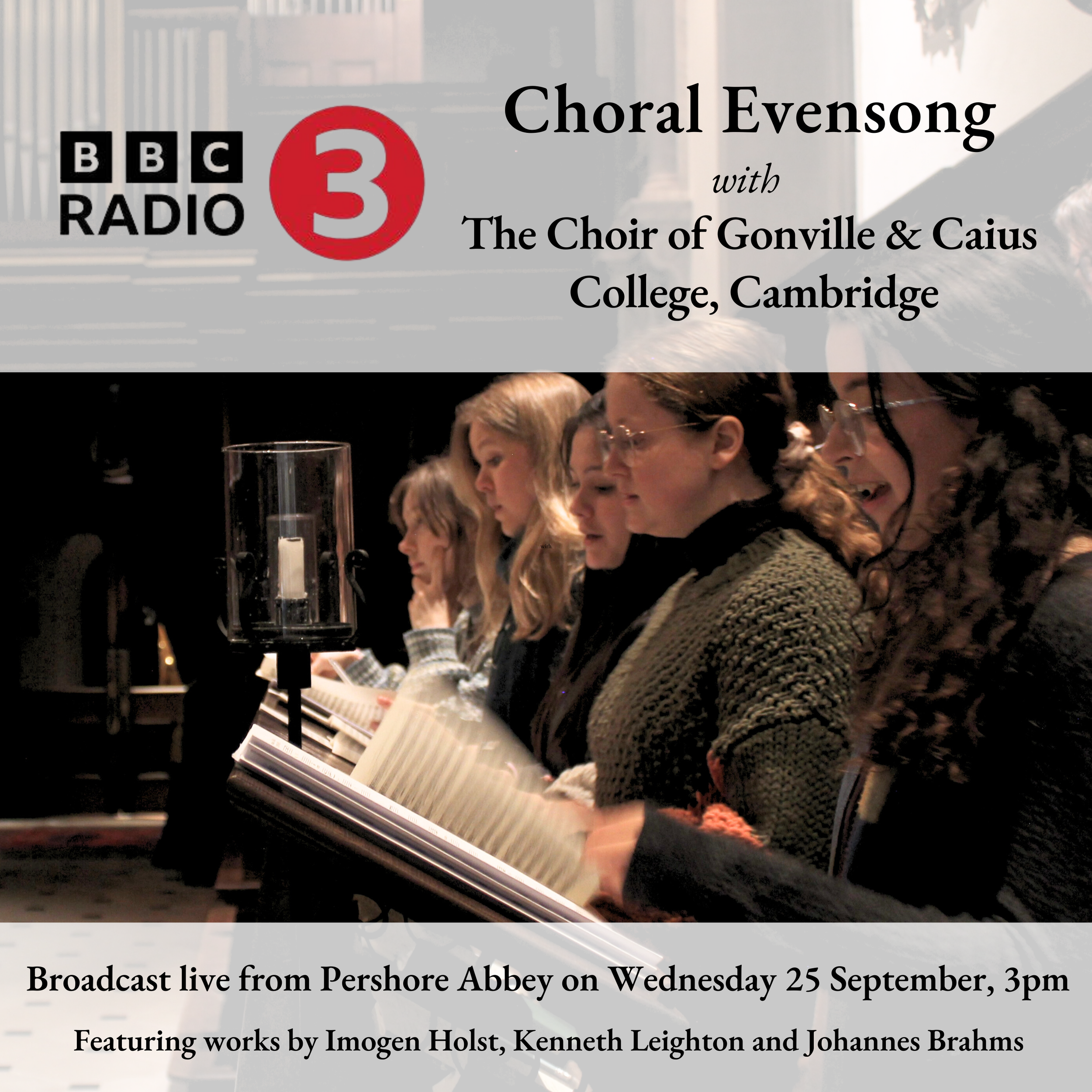 BBC Radio 3 Broadcast from Pershore Abbey