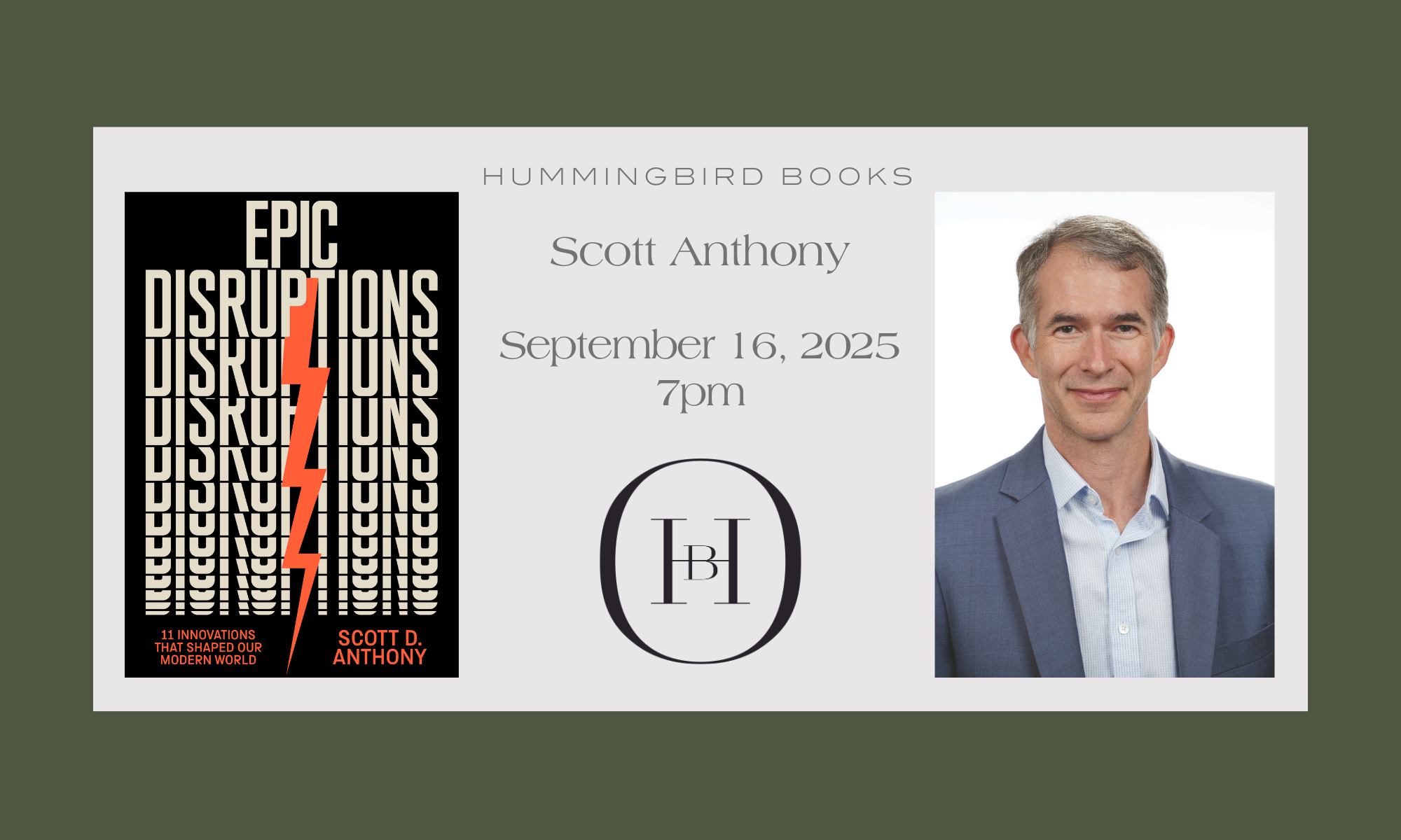 An Evening With Author Scott Anthony