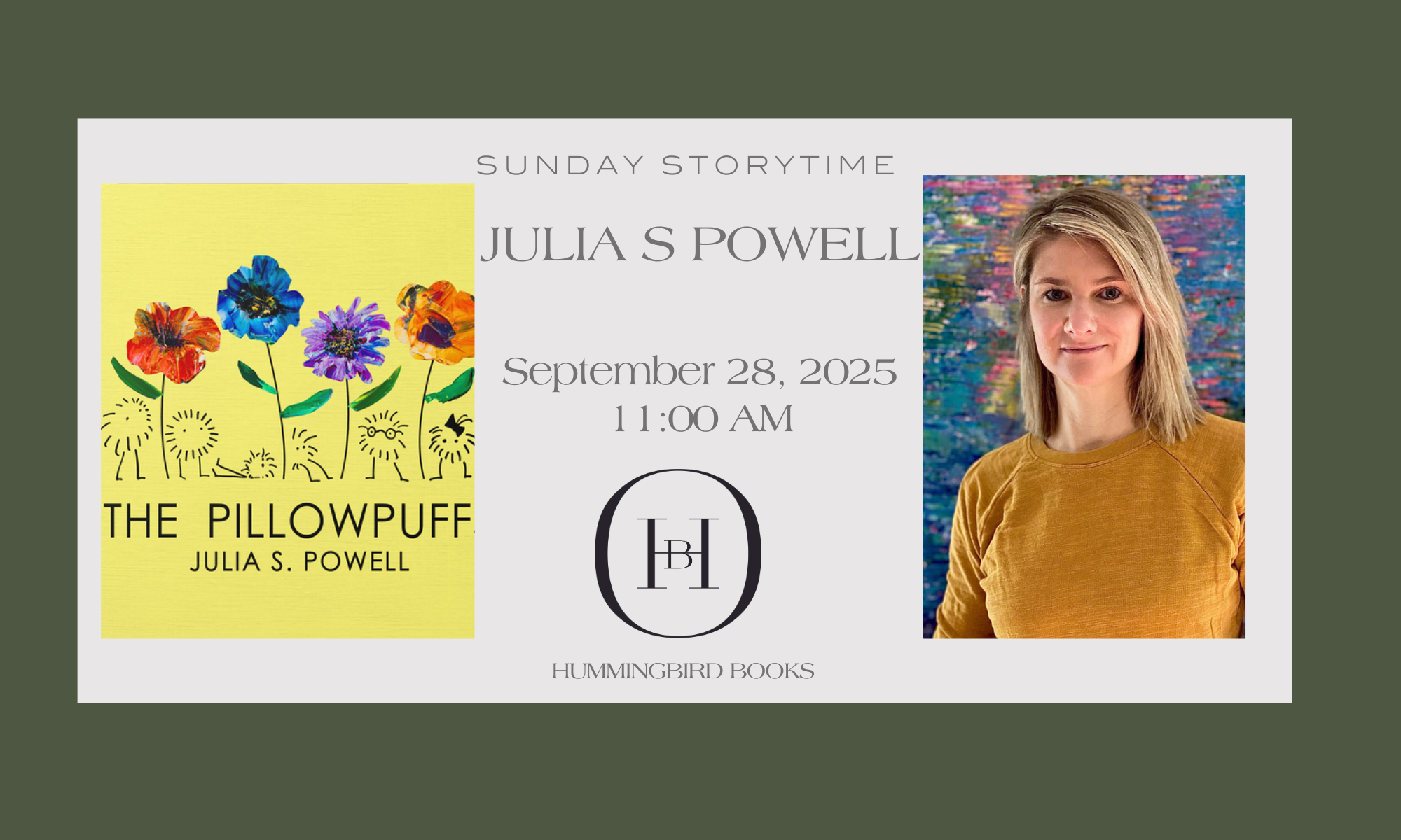 Sunday Story Time With Julia S Powell