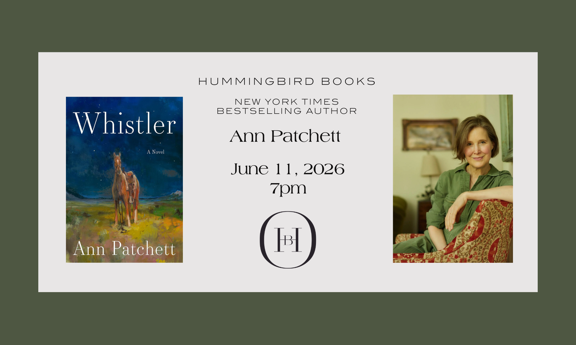 An Evening of Conversation with Ann Patchett