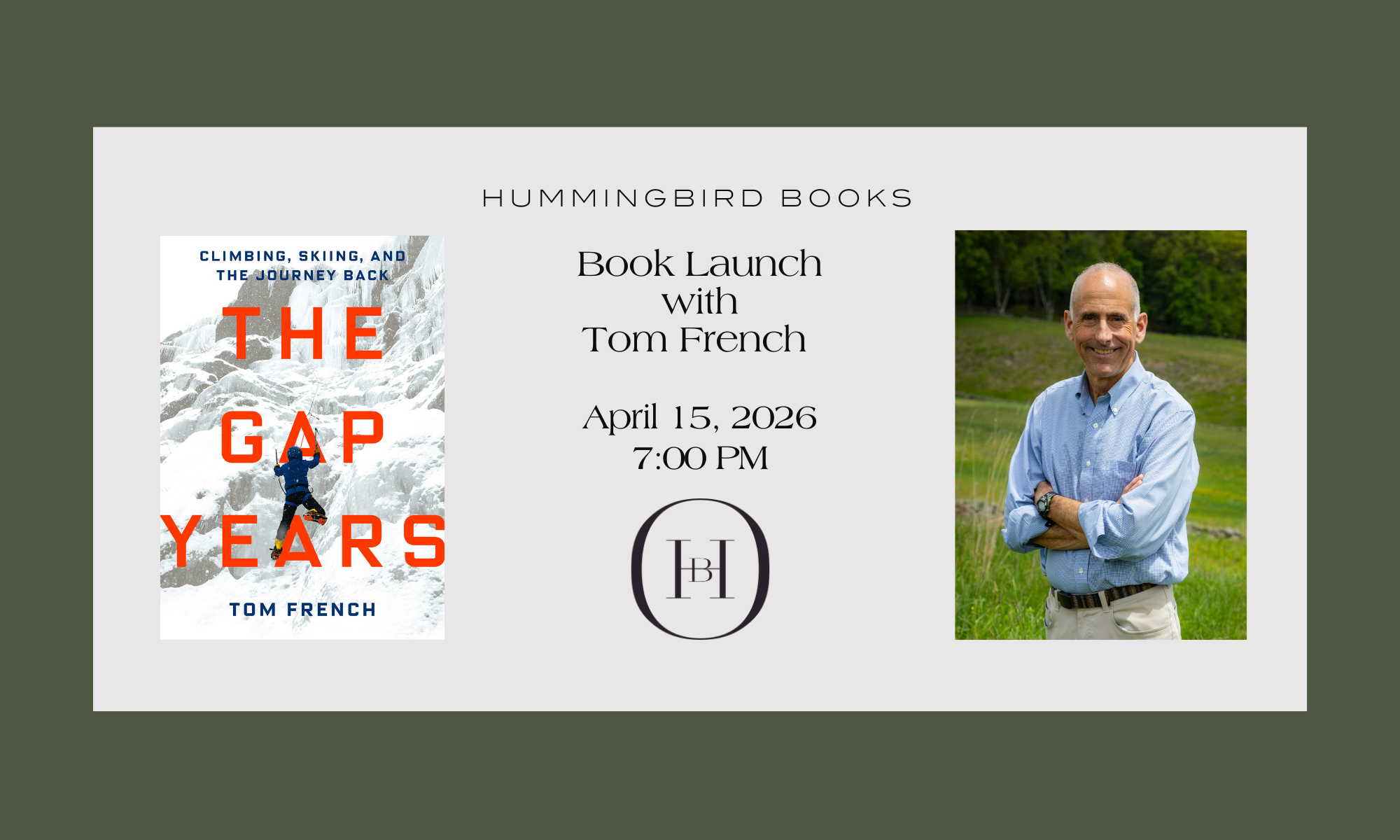 Book Launch with Tom French