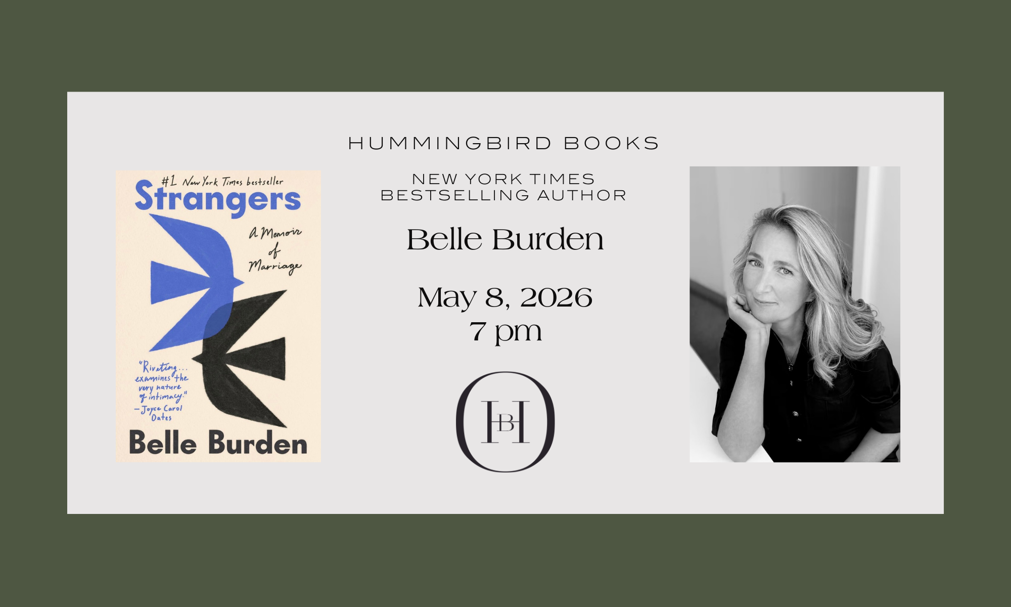 An Evening of Conversation with Belle Burden