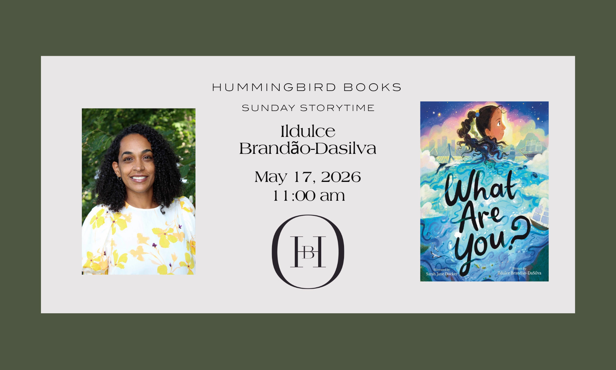 Sunday Storytime with Ildulce Brandão-Dasilva