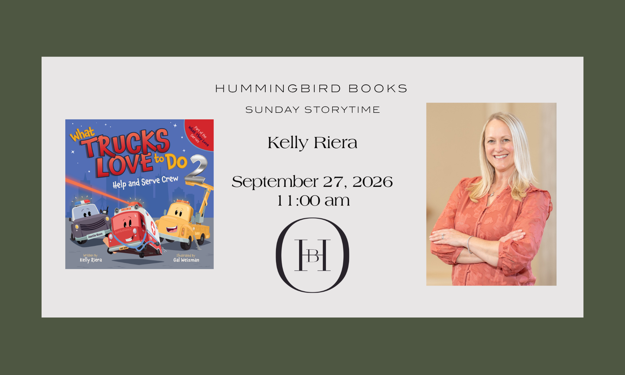 Sunday Storytime with Kelly Riera