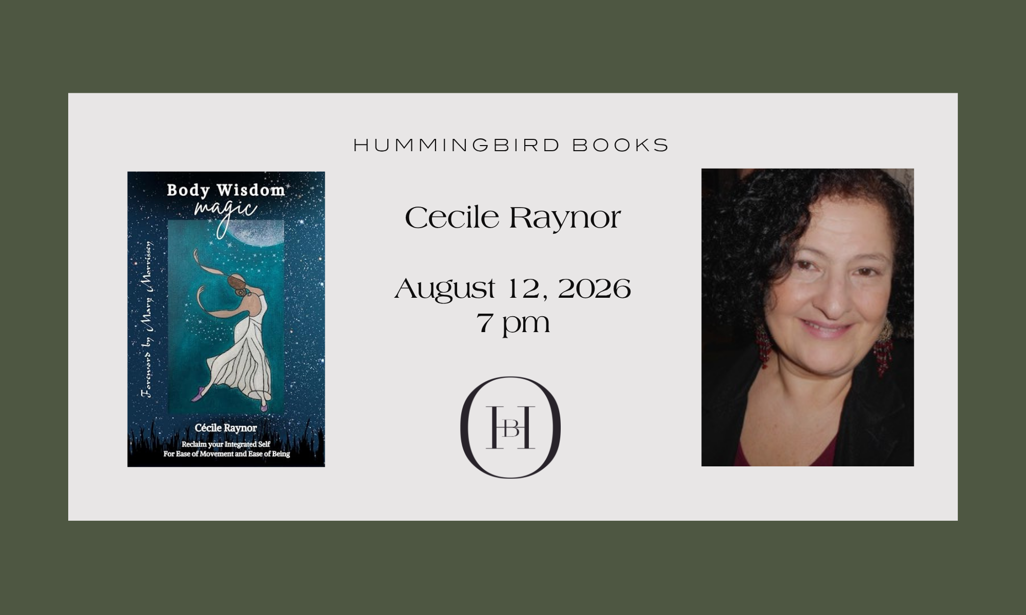 An Evening of Conversation with Cécile Raynor