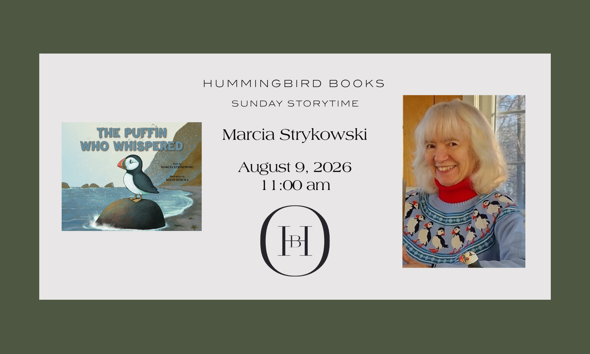 Sunday Storytime with Marcia Strykowski
