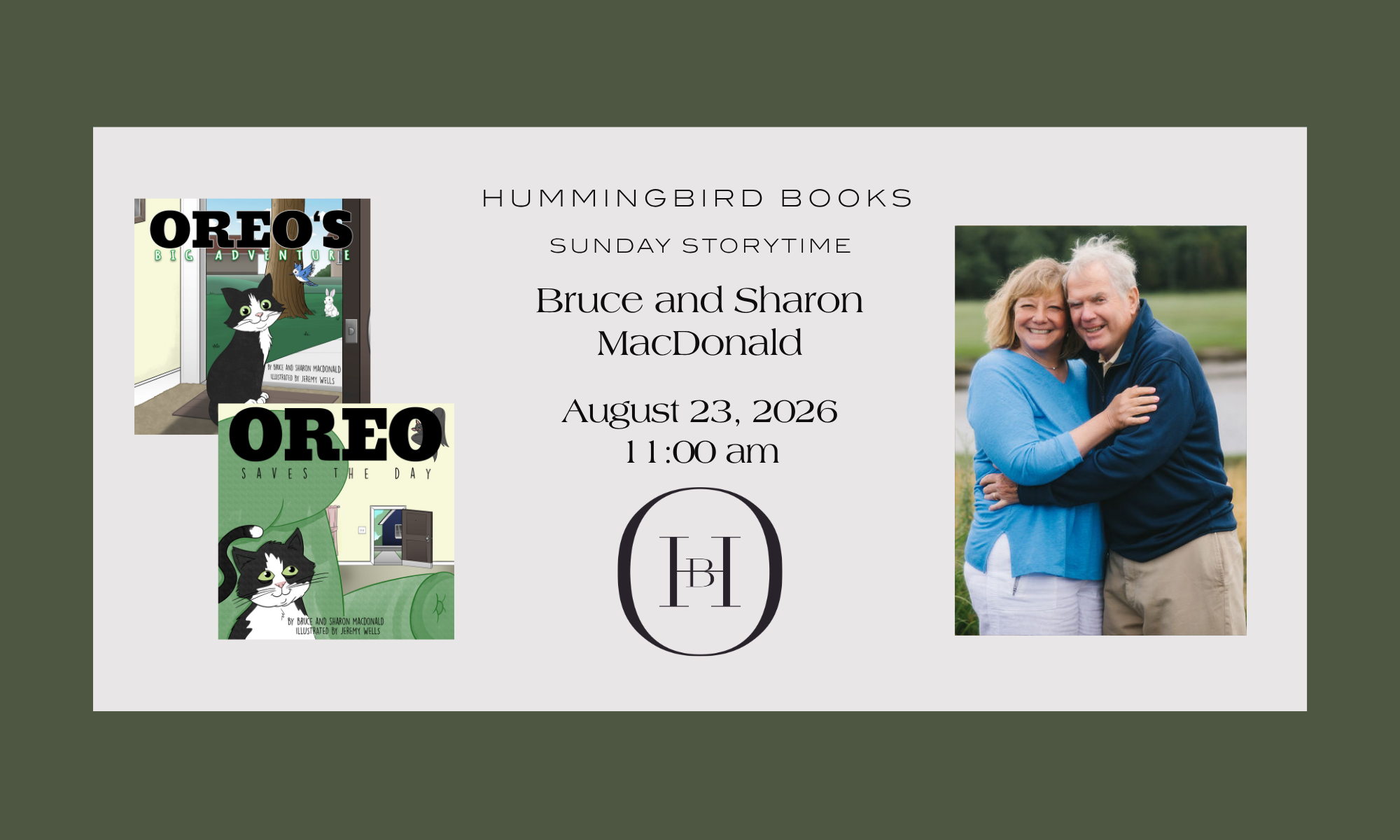 Sunday Storytime with Bruce and Sharon MacDonald