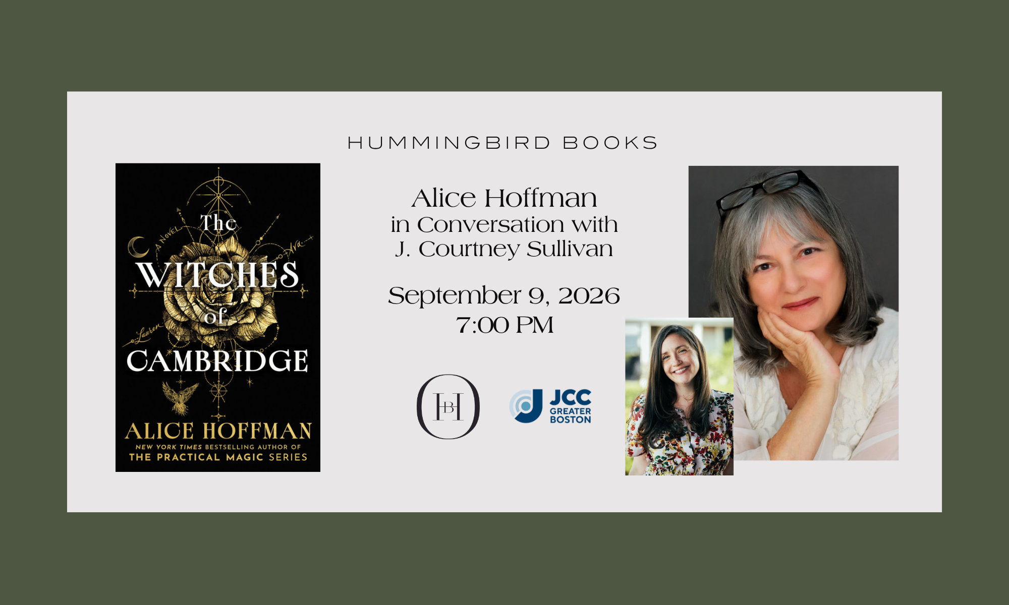 Alice Hoffman in Conversation with J. Courtney Sullivan