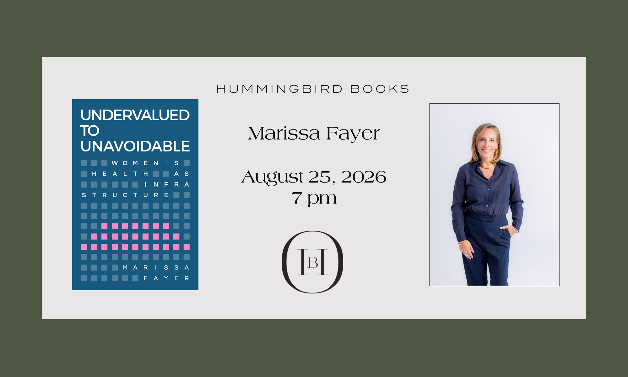 An Evening of Conversation with Marissa Fayer