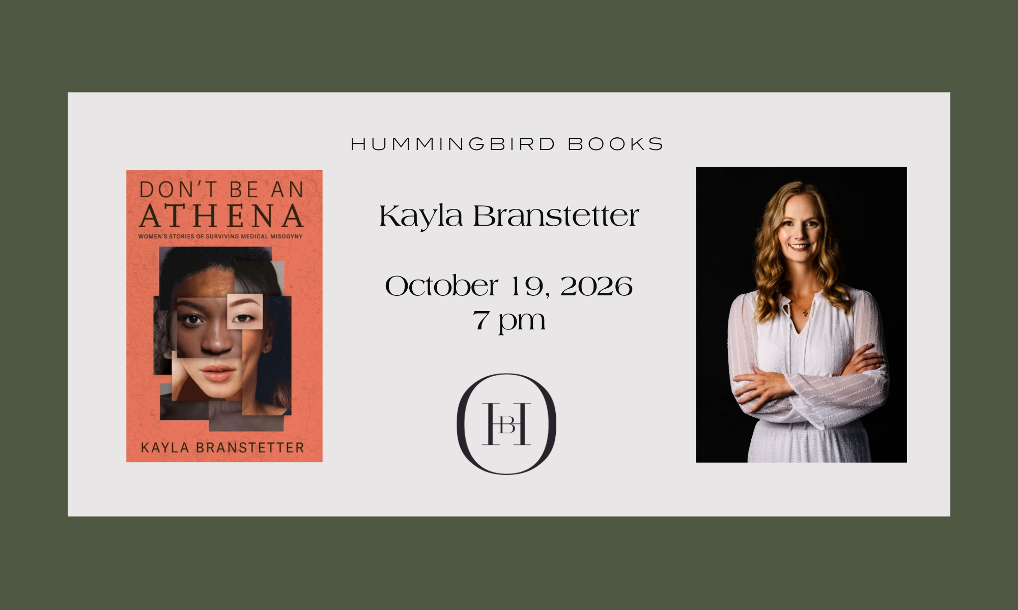 An Evening of Conversation with Kayla Branstetter