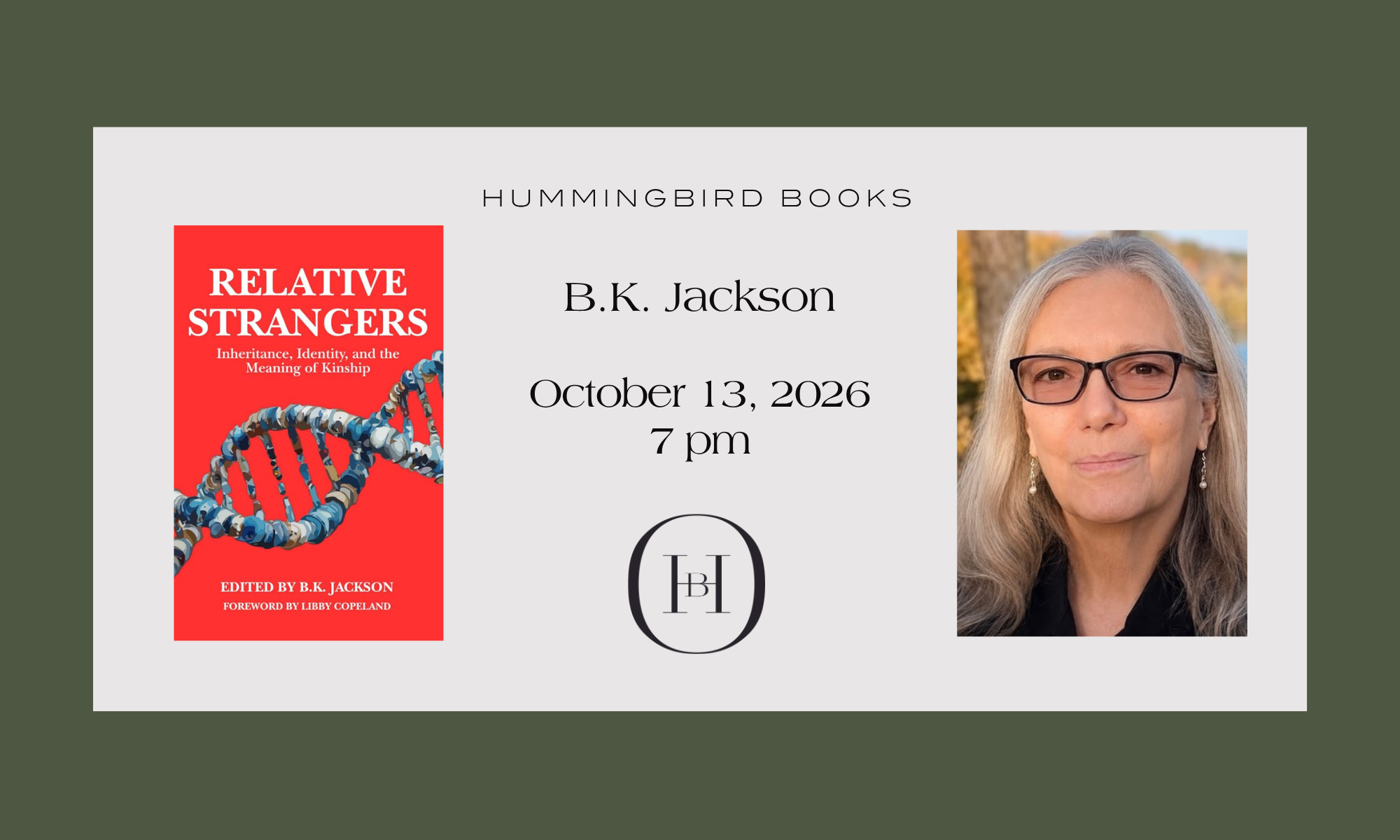 An Evening of Conversation with B.K. Jackson