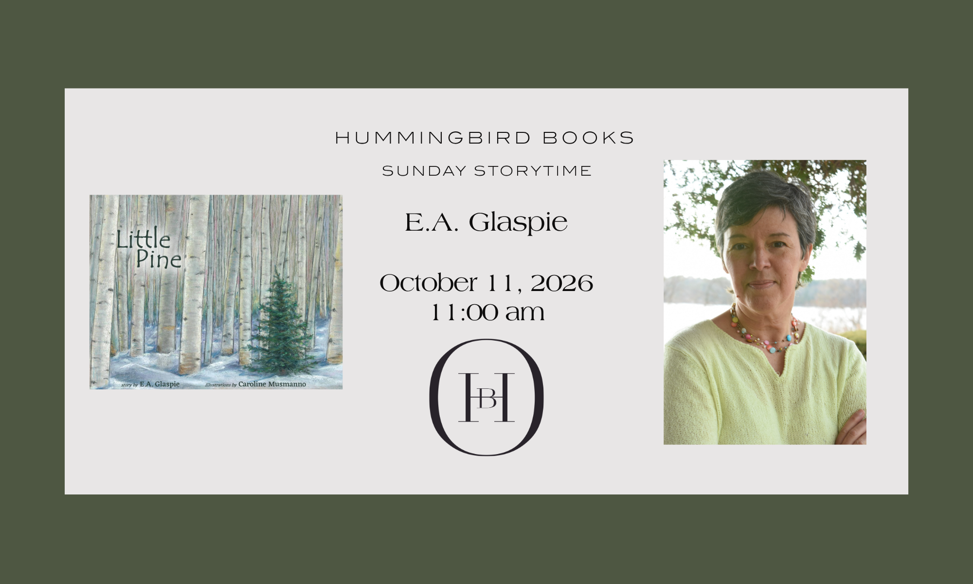 Sunday Storytime with E.A. Glaspie