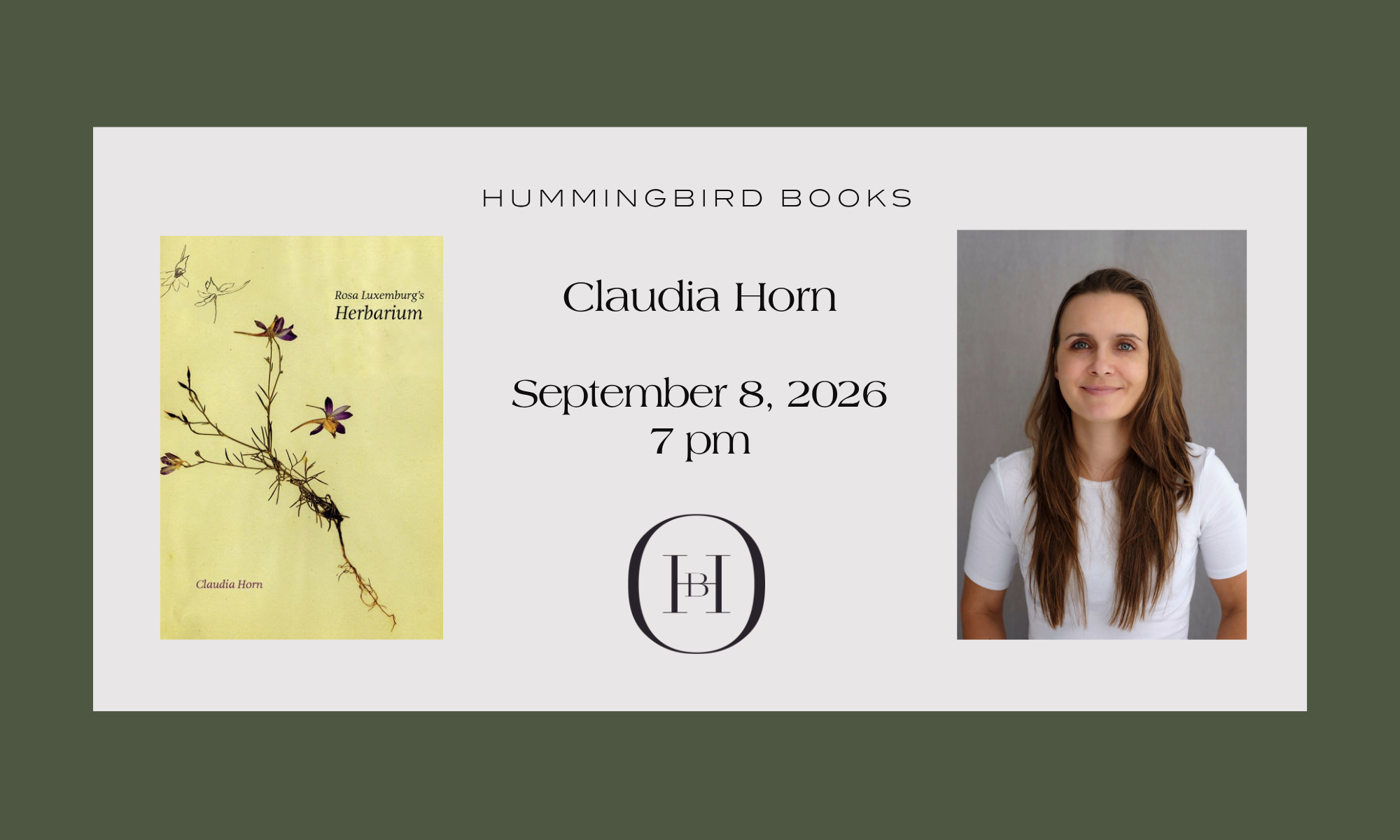 An Evening of Conversation with Claudia Horn