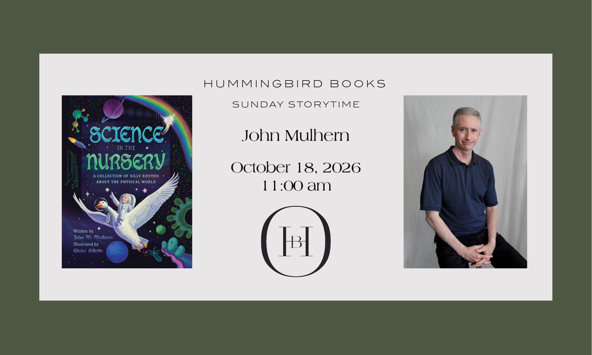 Sunday Storytime with John Mulhern