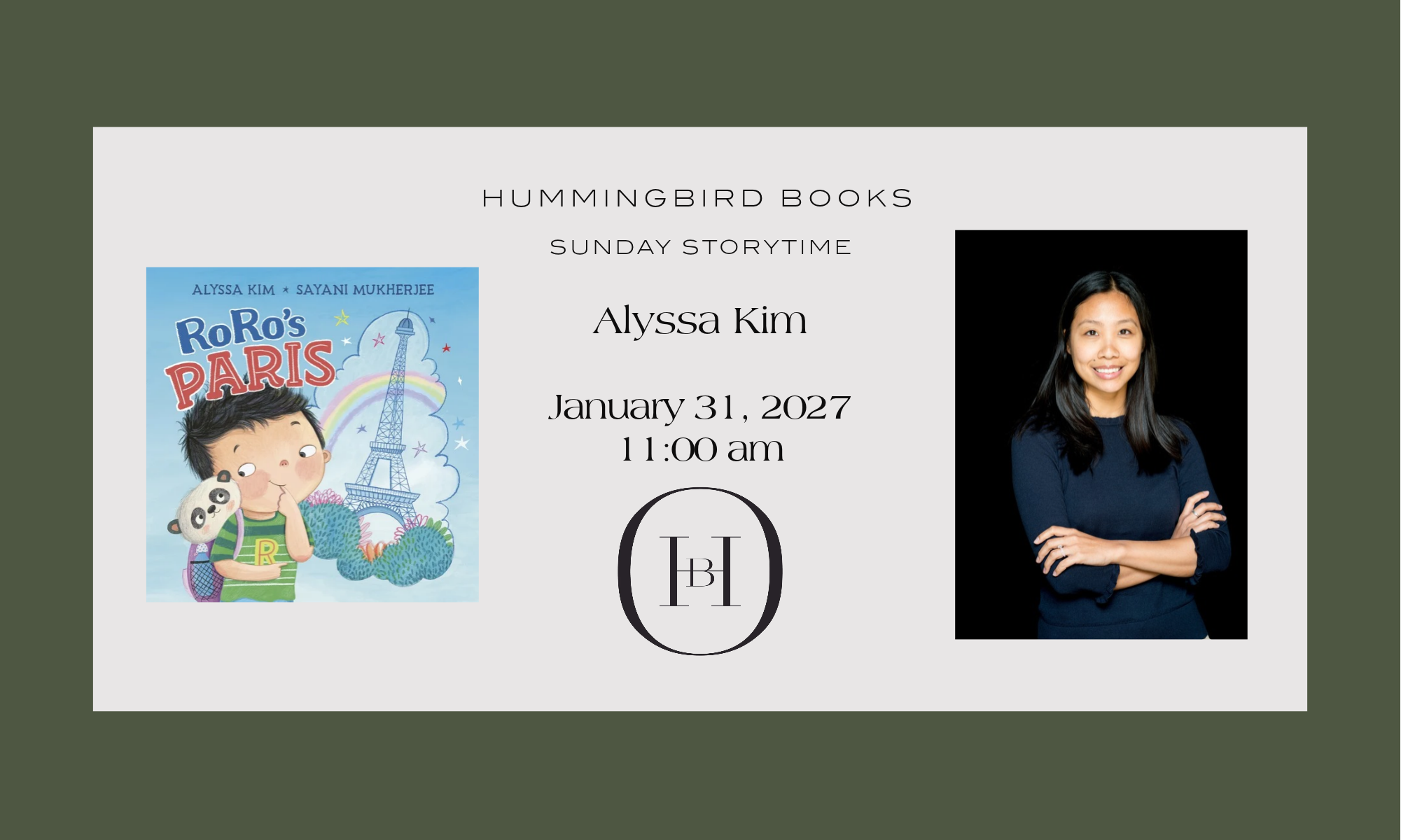 Sunday Storytime with Alyssa Kim
