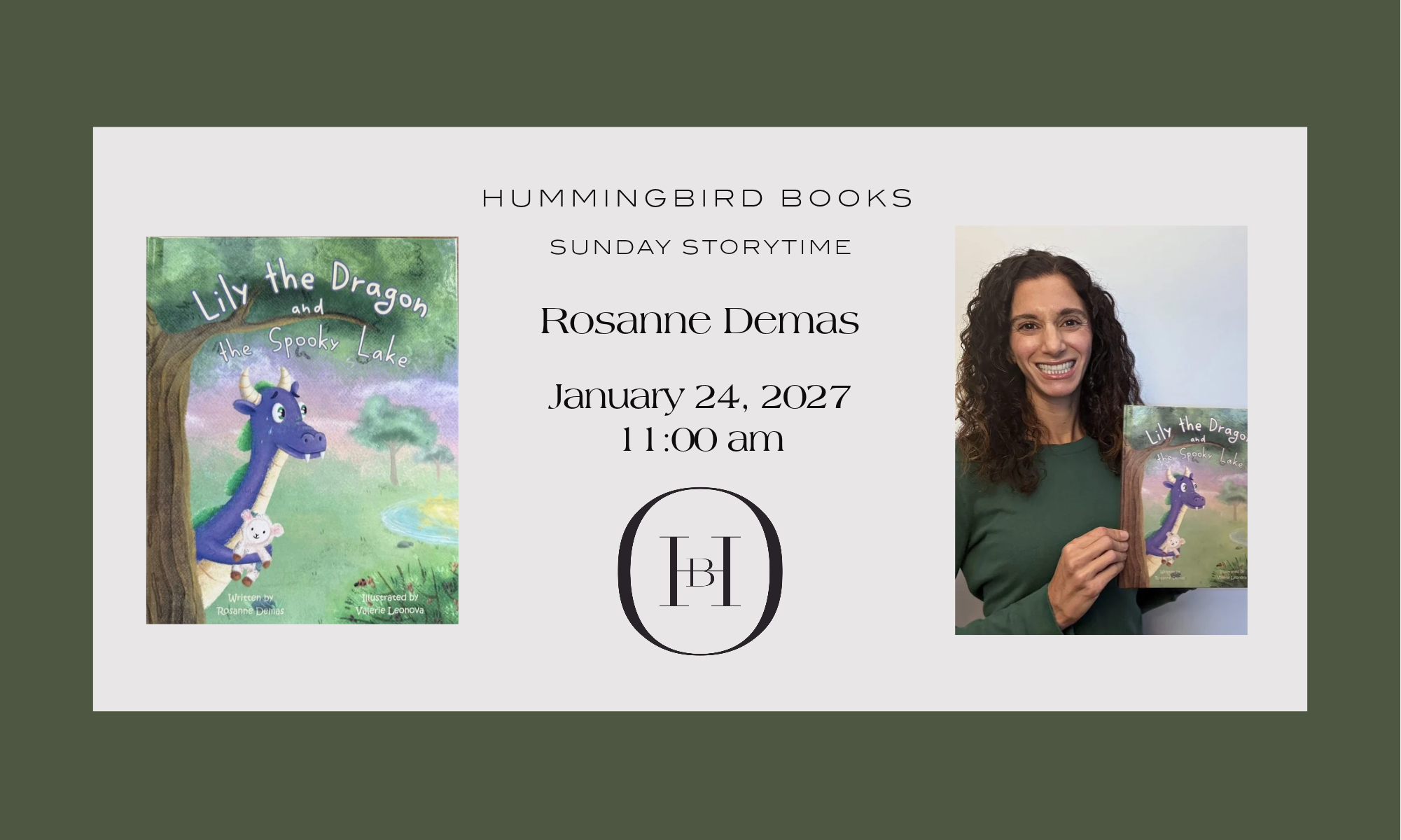 Sunday Storytime with Rosanne Demas