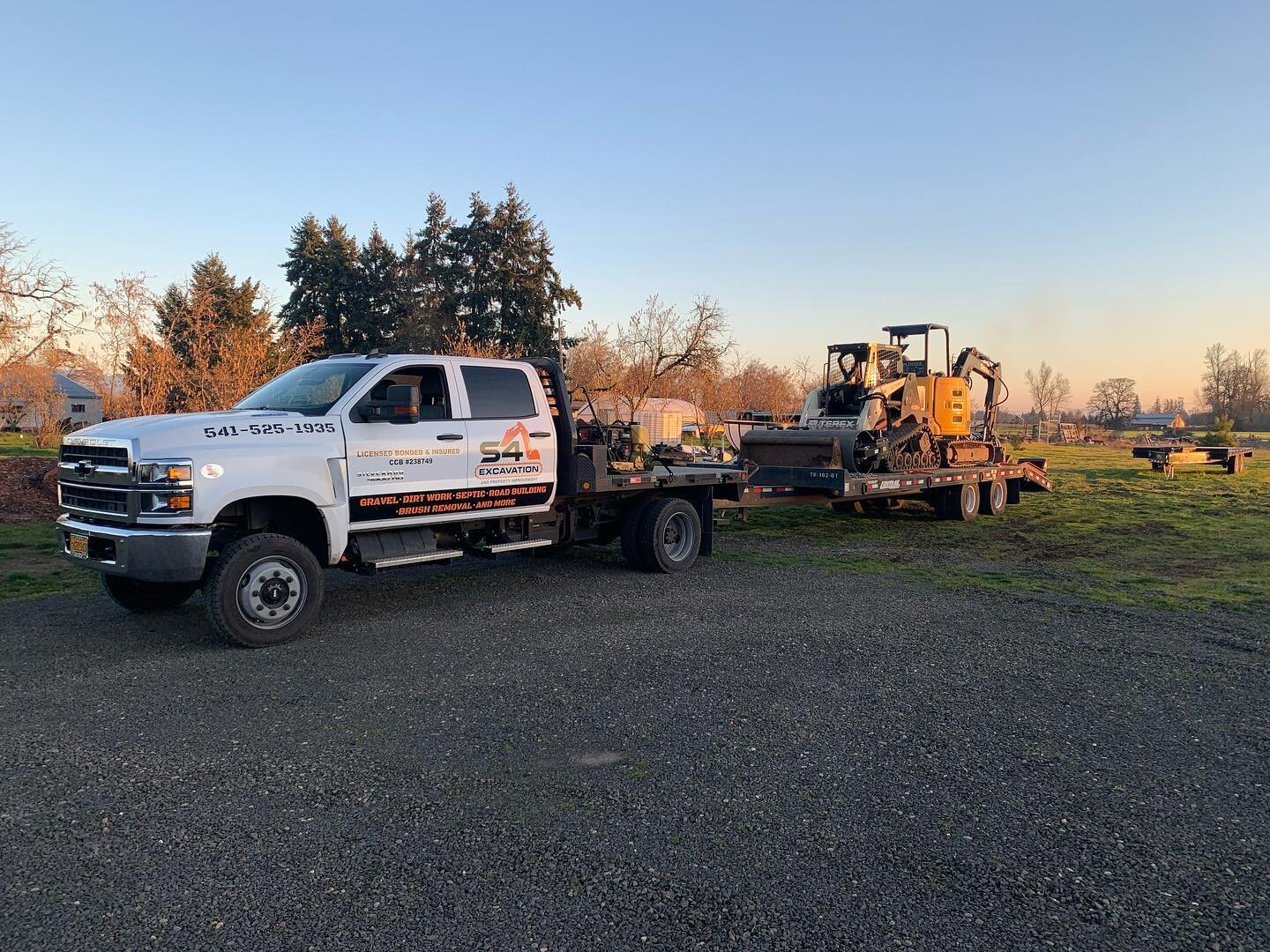 A big thank you to NW Sign Co in Junction City for wrapping my rig for me! I love it. 
&bull;
&bull;
&bull;
#s4excavation #junctioncity #junctioncityoregon #smallbusiness #nwsignco
