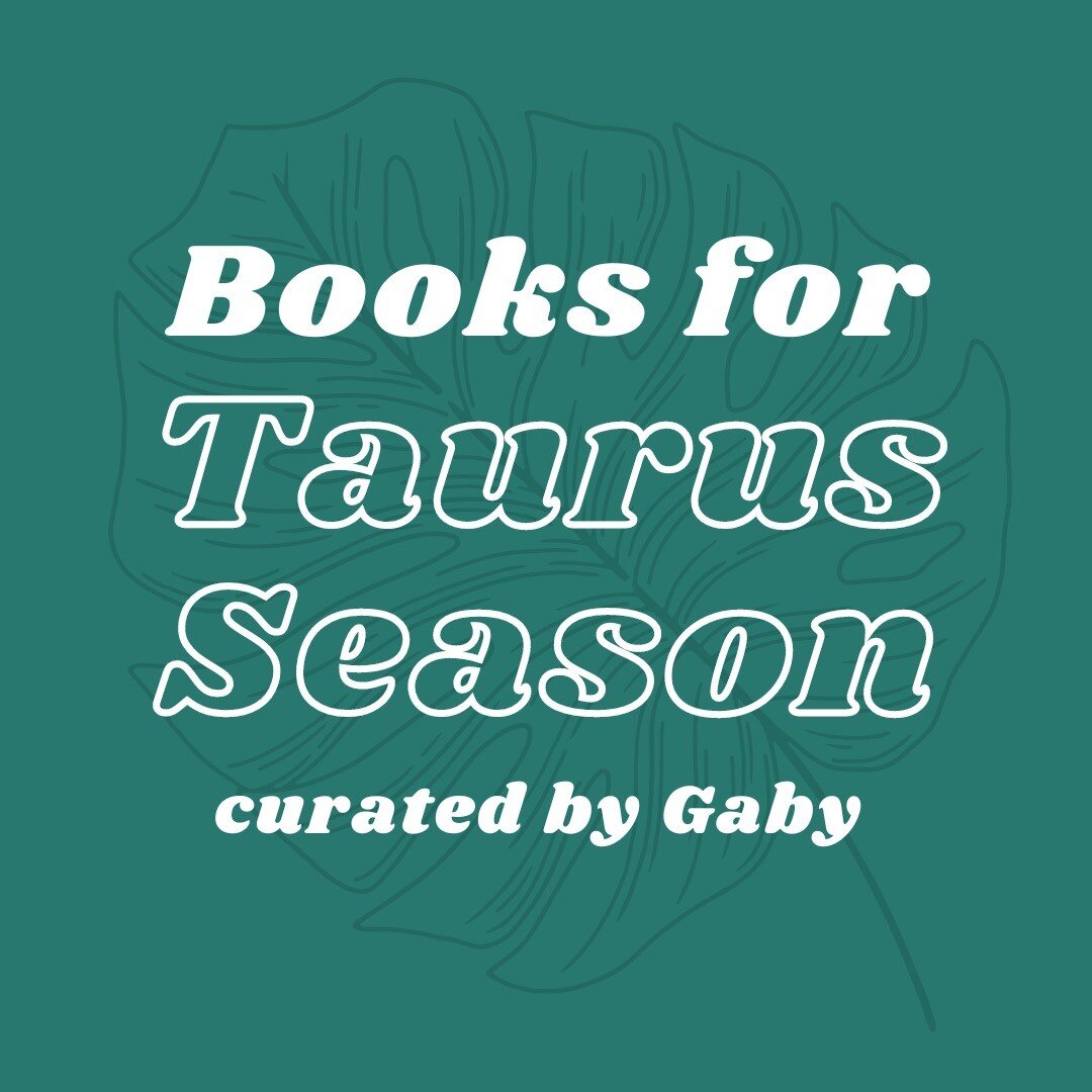 The Taurus Season Book List is coming to you very late, but its here none the less! 

Our beloved bookseller-by-day-digital-projects-coordinator-by-night Gaby curated this list! 

Small Joys by Elvin James Mensah
Yerba Buena by Nina LaCour
Memorial b
