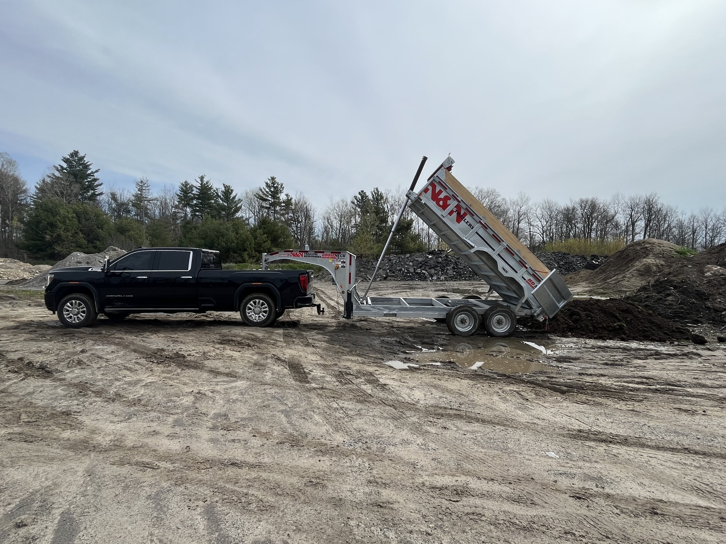 Making job site leftovers disappear