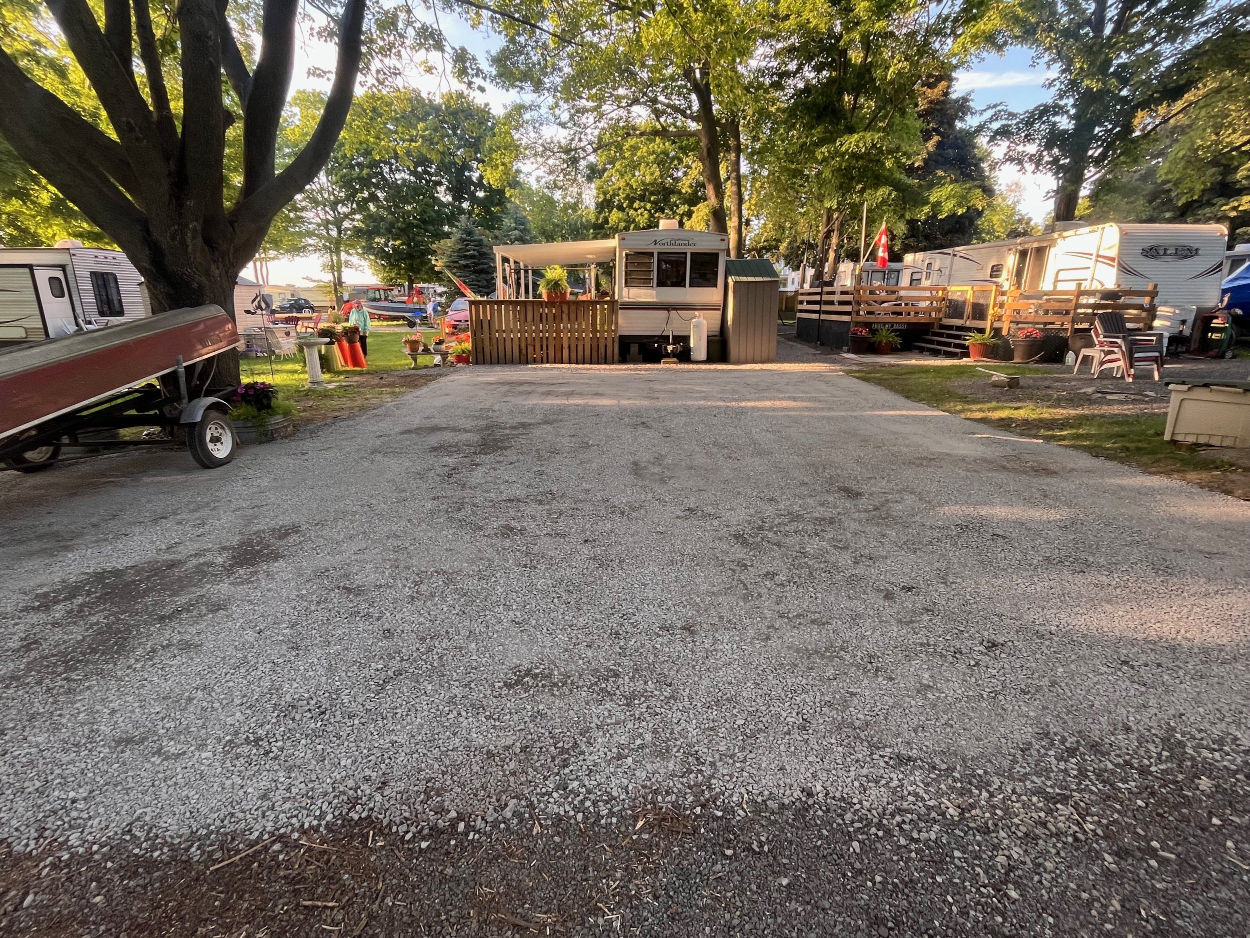 5/8ths crusher run driveway