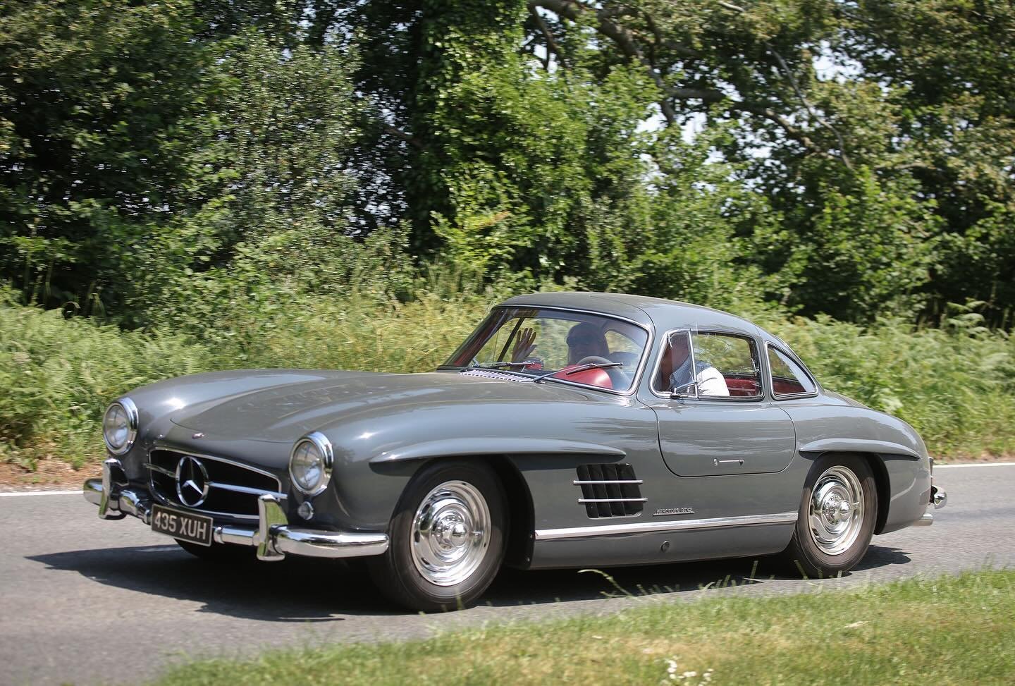We are lucky enough that this fantastic 1955 Mercedes-Benz 300 SL Gullwing has been in the Rally lineup for several years now. This is testament to the generosity and kindness of its owner who is so keen for others to experience the pleasure of drivi
