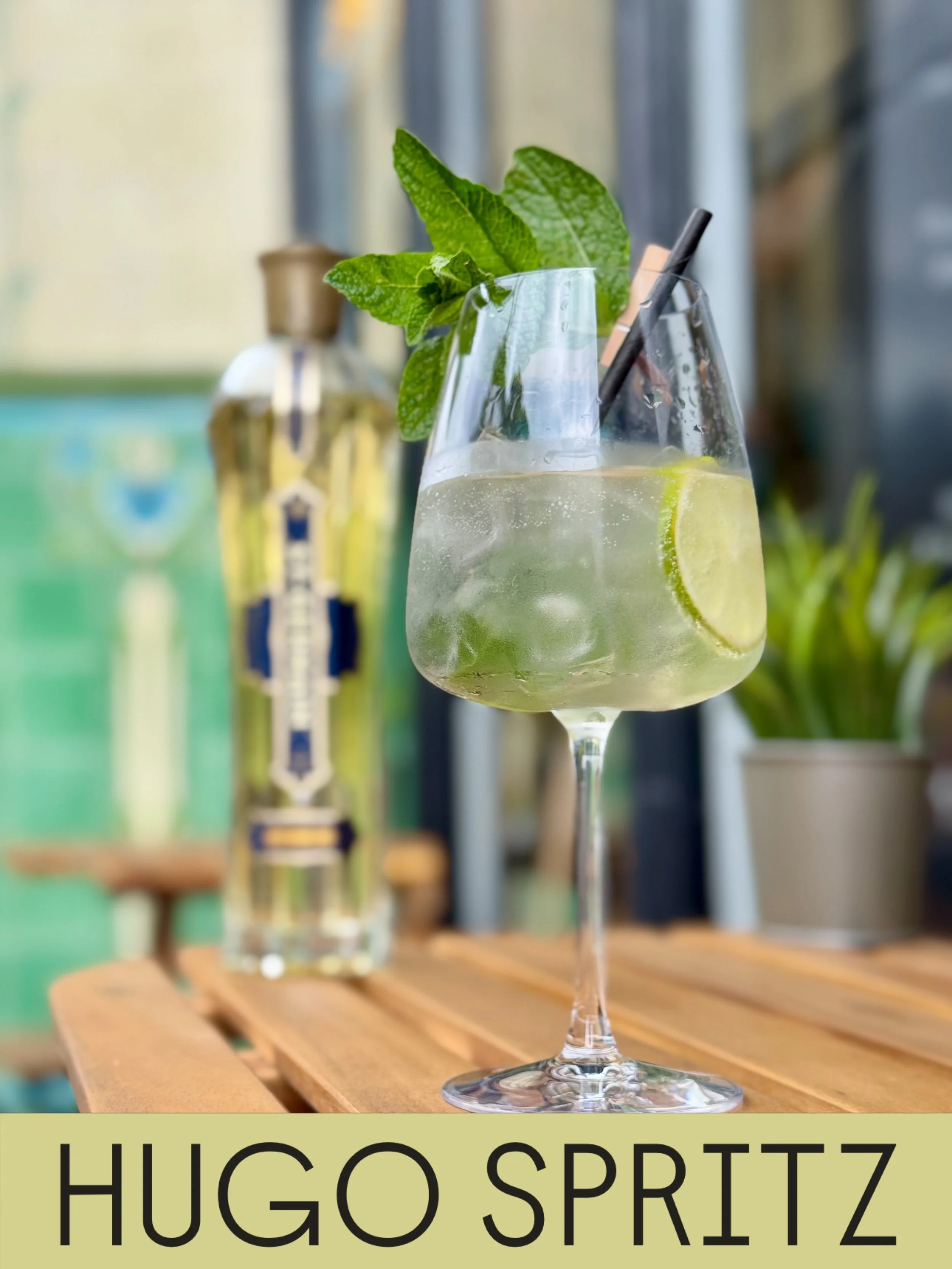 Hu-goes there..? 🔭👀

Add a dash of glamour to your spritz this summer 😎

Fragrant and fresh! St‑Germain Hugo Spritz is bursting with natural sweetness from wild hand-picked elderflowers. The addition of mint and lime brings bright and zesty aroma 