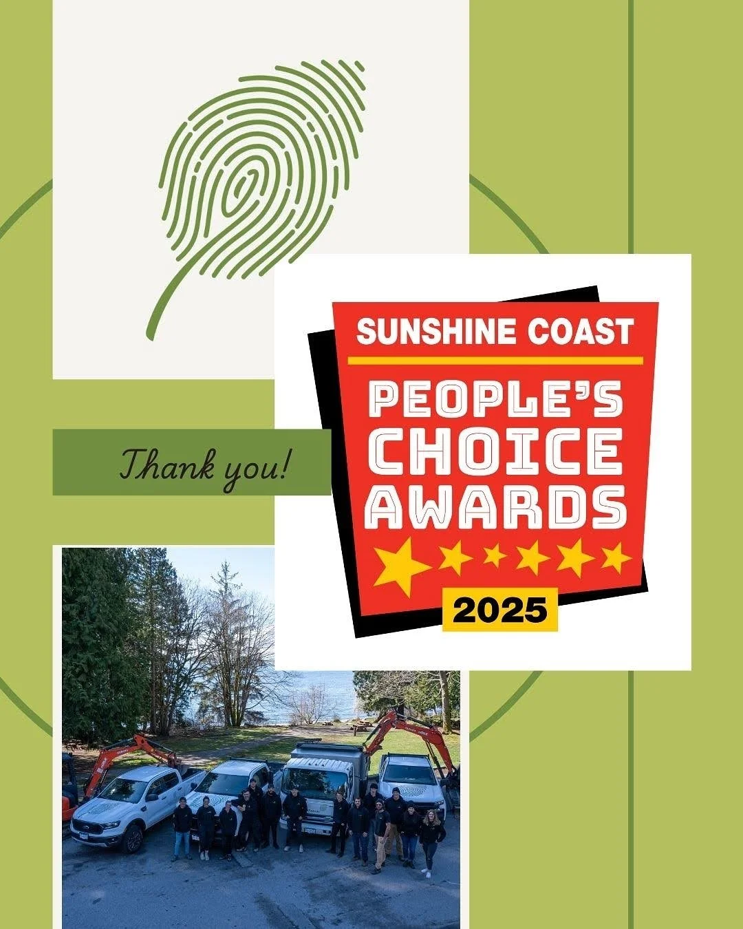 Thank you, Sunshine Coast, for voting us your Favourite Landscaper in the 2025 People&rsquo;s Choice Awards! 🙏

Winning this award for the second consecutive year is a true honour and a testament to our incredible team and the wonderful community we