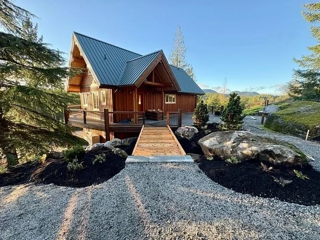 Completed and ready for use! ✨ We finished installing this new accessible bridge, creating a welcoming and seamless entrance to this stunning home. Blending essential function with beautiful design is what we do best. 

Love how this final touch sits