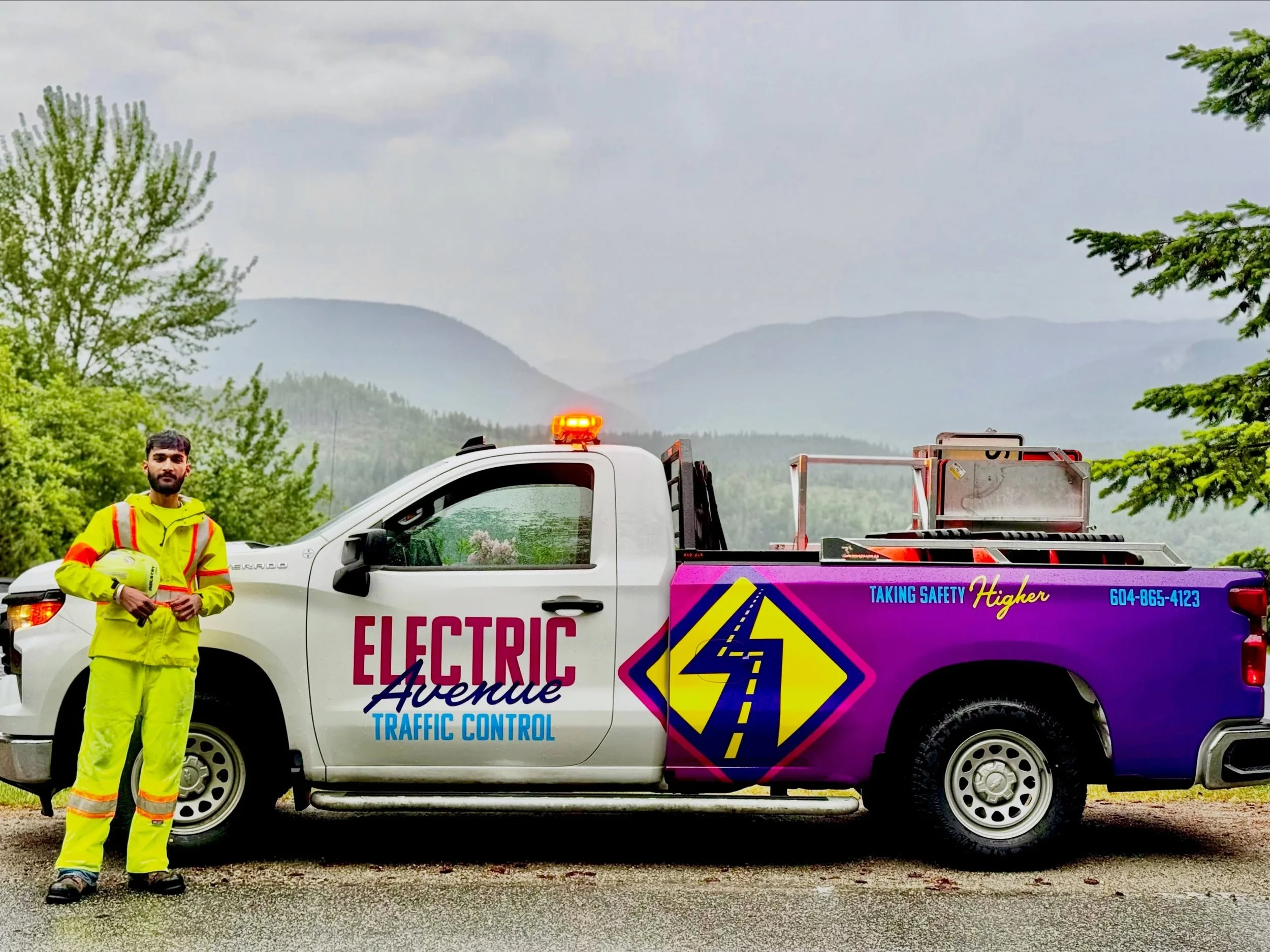 Introducing Electric Avenue Traffic Control. Taking safety higher 🦺🛑

Check out our new truck wraps designed by @topshelf_creative 🔥

Installation by @aardventures 

Need traffic control services? Get in touch by calling 604-865-4123

#trafficcont