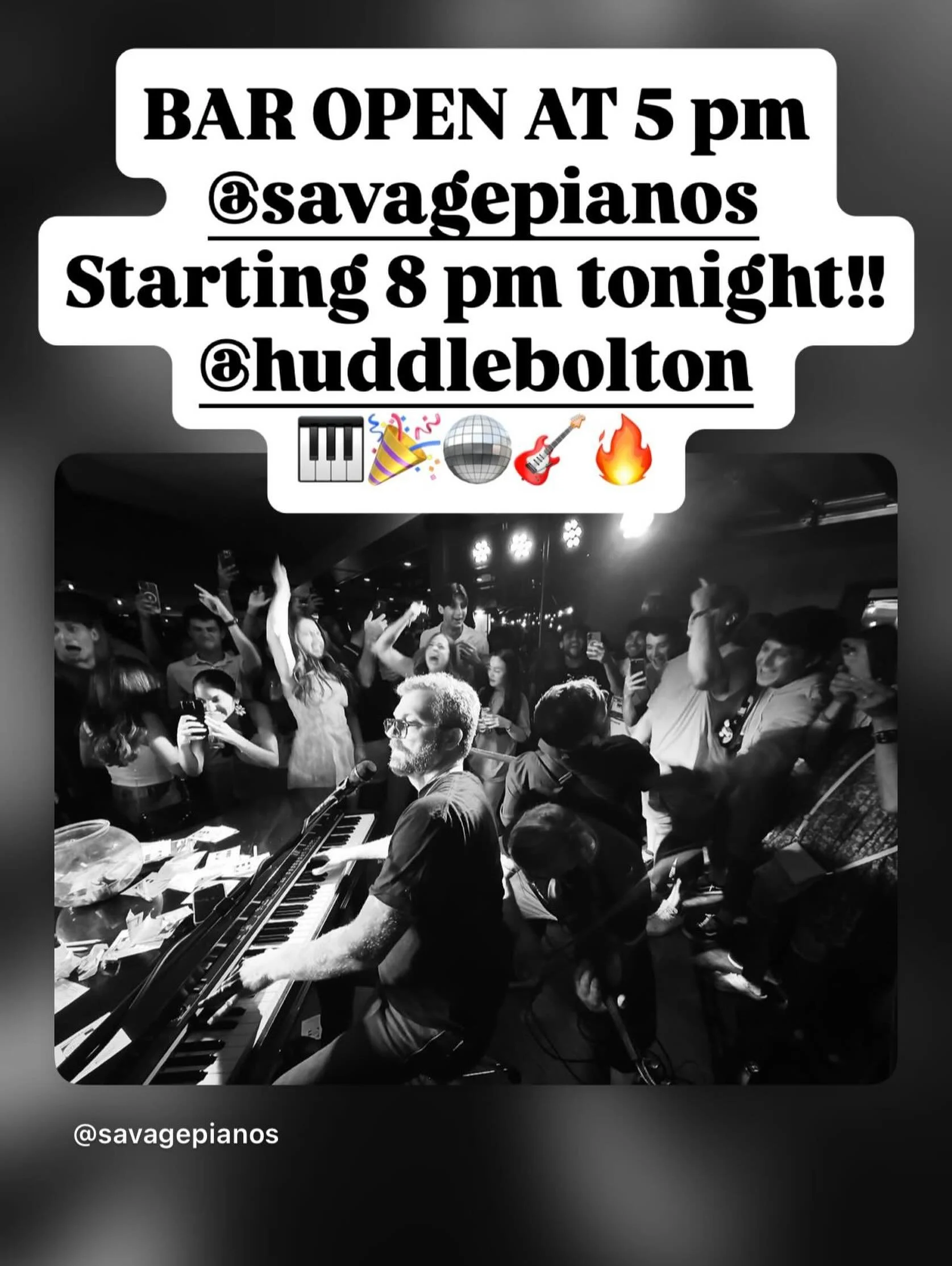 ✨BACK AGAIN✨
Savage Dueling Pianos Tonight
Starting at 8PM
@savagepianos