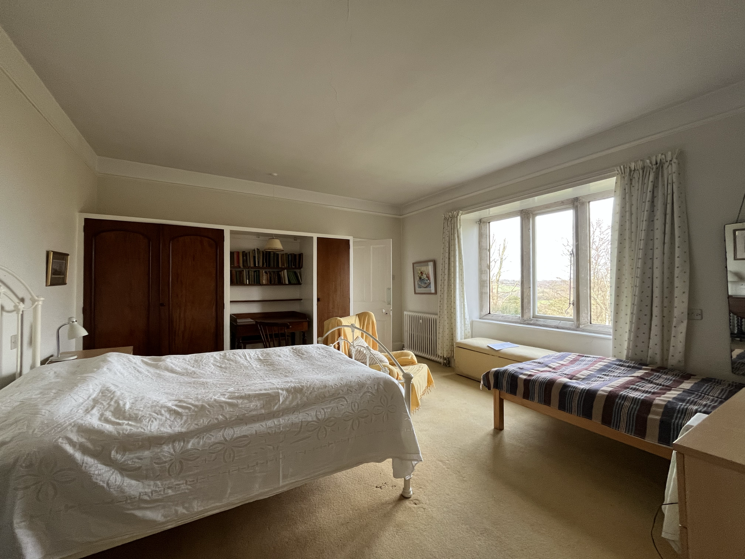 Double bedroom  (Image credited to Hill House Retreats CIC, 2025-6)