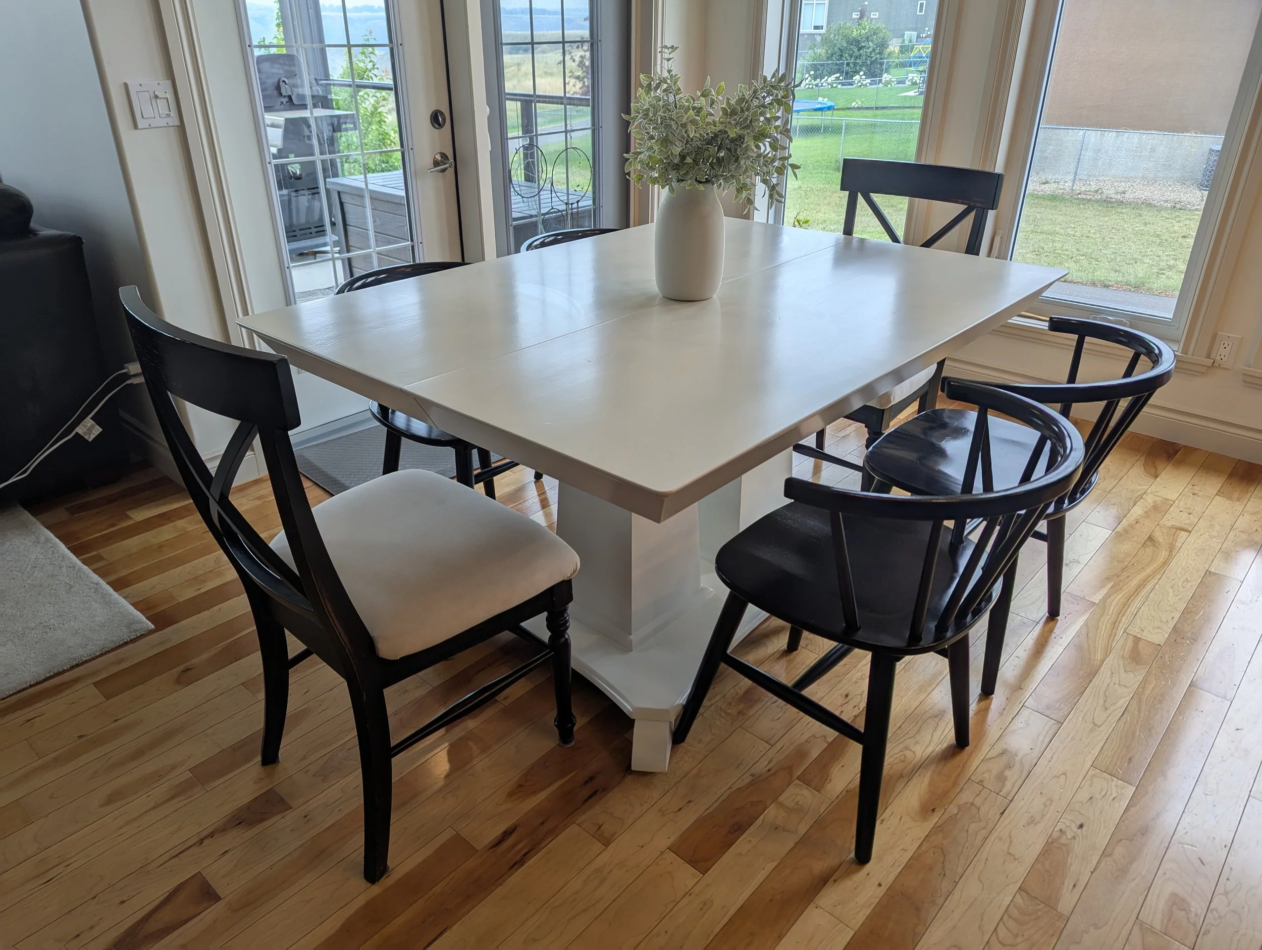 Custom dining table