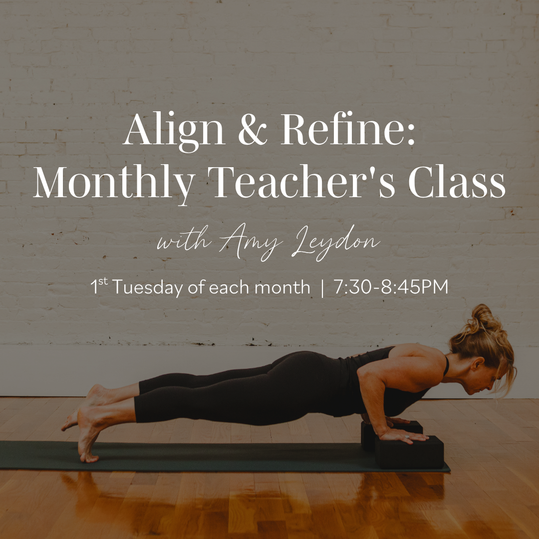 Align & Refine: Monthly Teacher's Class