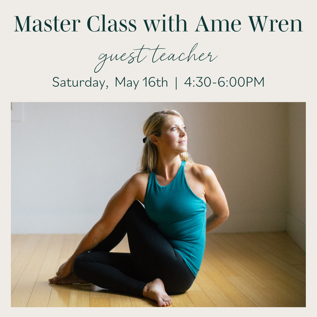 Ame Wren Yoga Pose