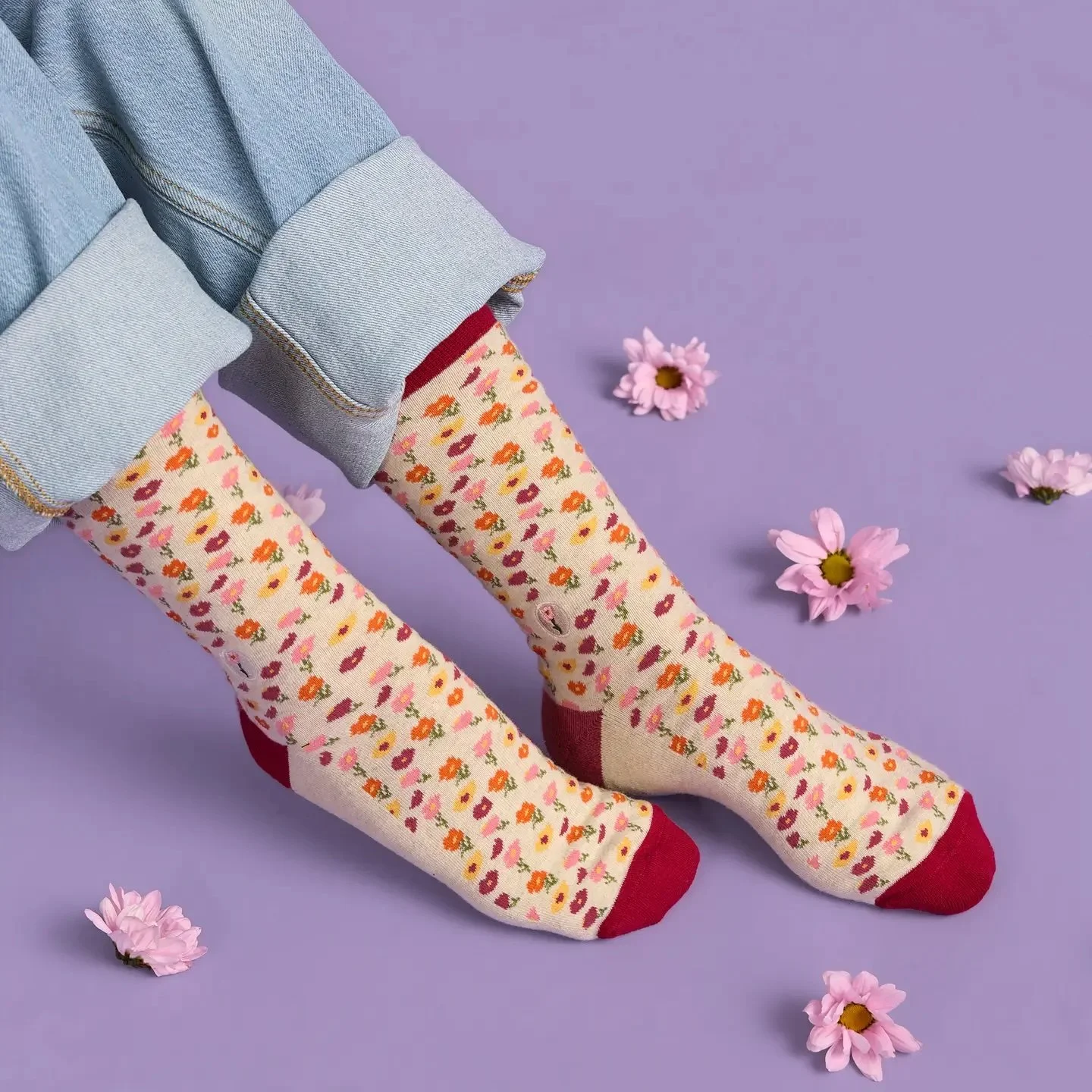 Socks That Support Women's Equality | Fields of Florals