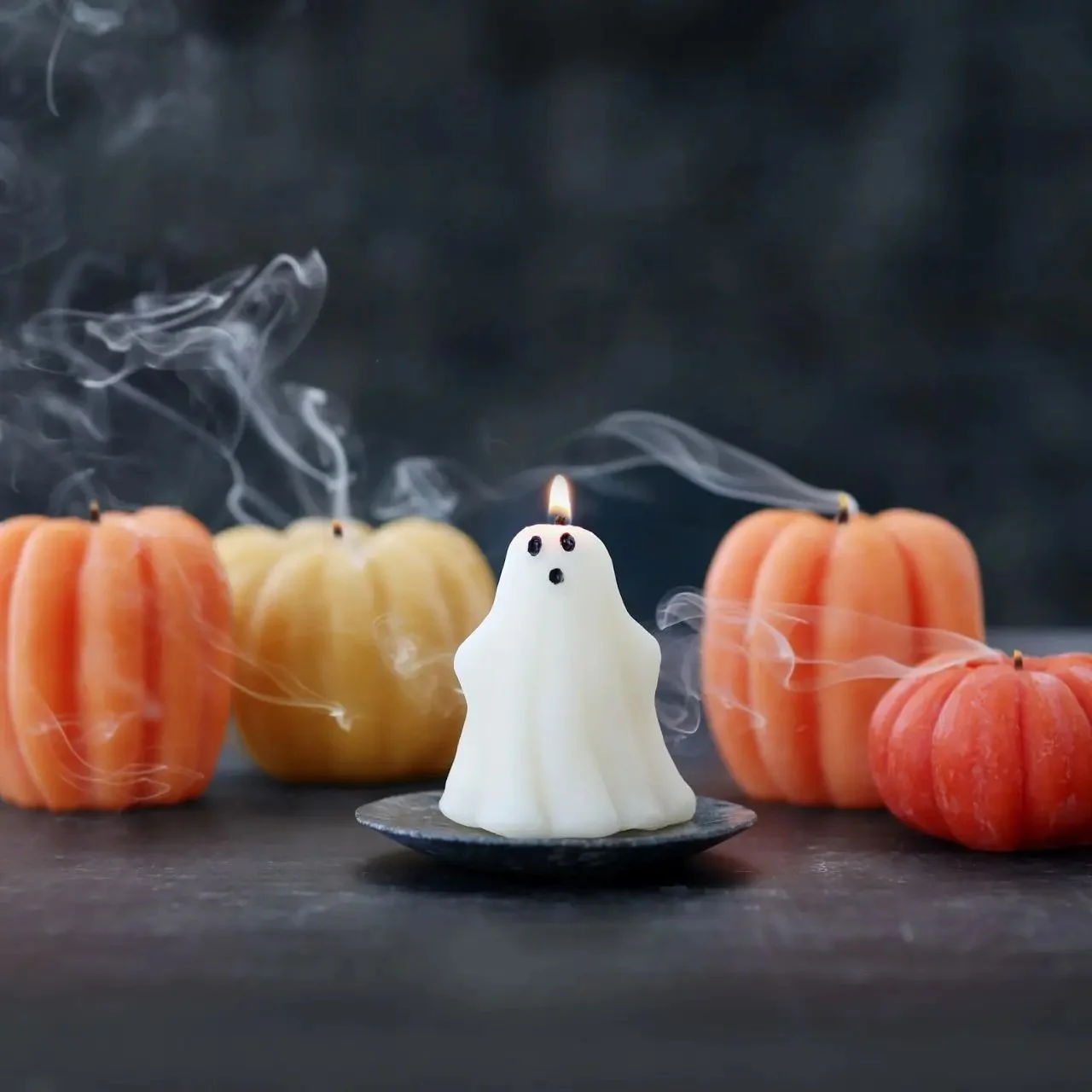100% Pure Beeswax Ghost Candle