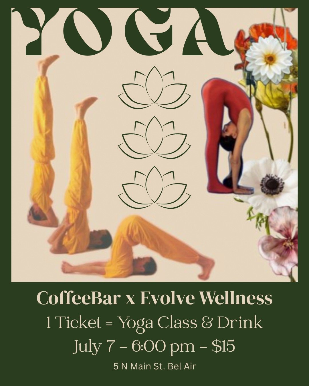 Yoga at the Coffee Shop
