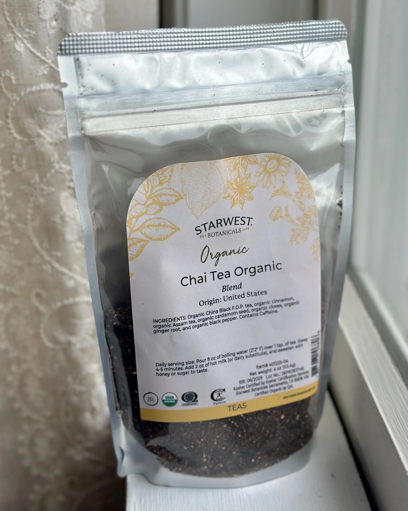 Organic Chai Tea