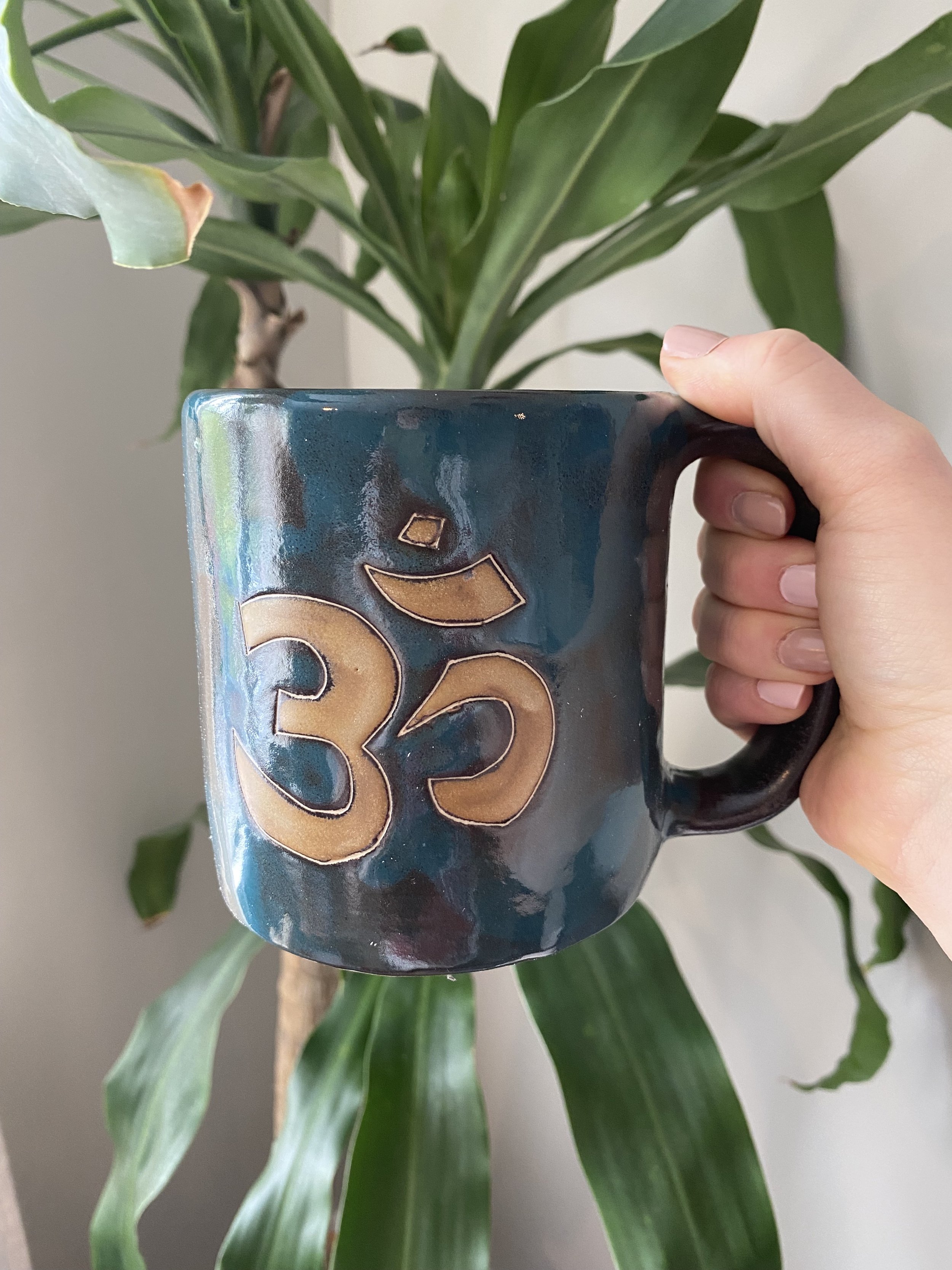 Yoga Om Mug
