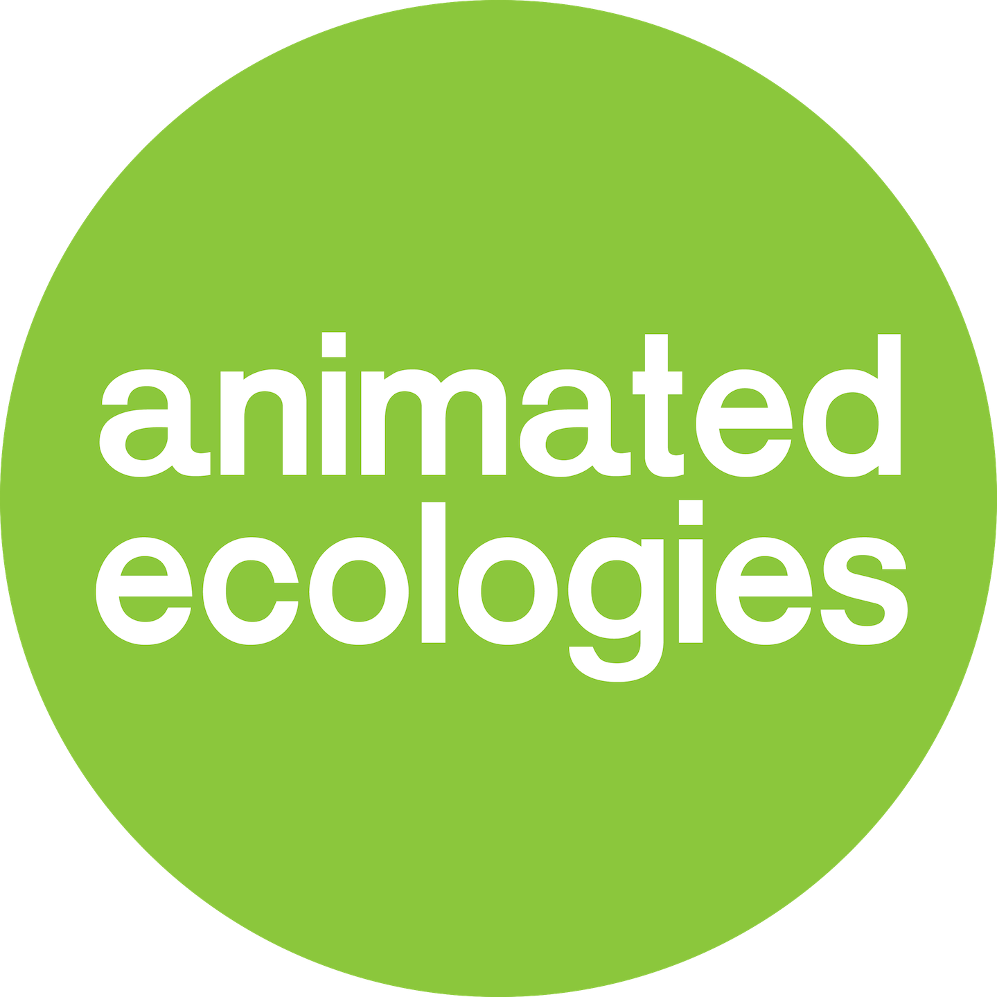 Animated Ecologies