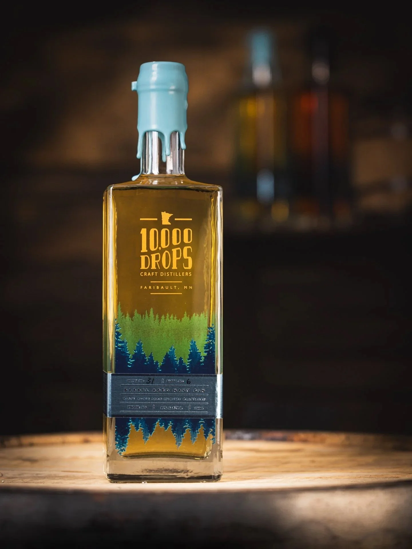 Barrel Aged Navy Gin - Navy-strength barrel aging rounds out the botanicals into something truly special. Gold Medal and Best In Class Gin— ADI.  
