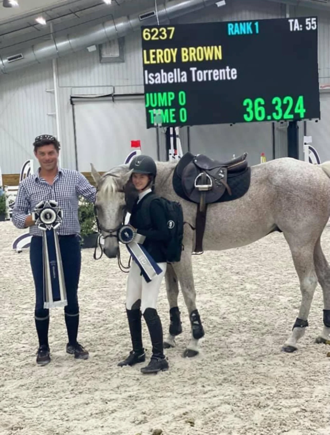 hunter jumper show barn