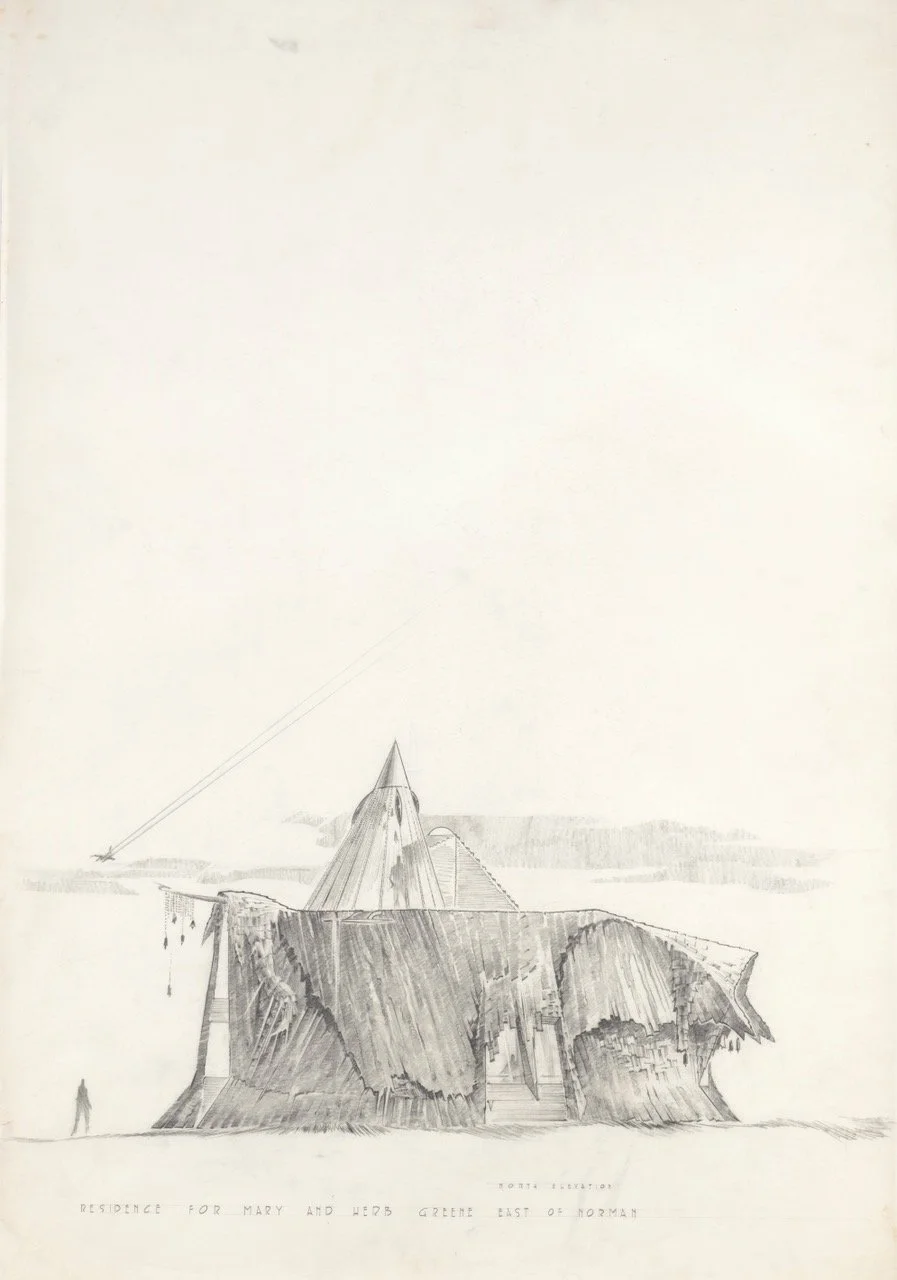 Elevation Drawing © Herb Greene  