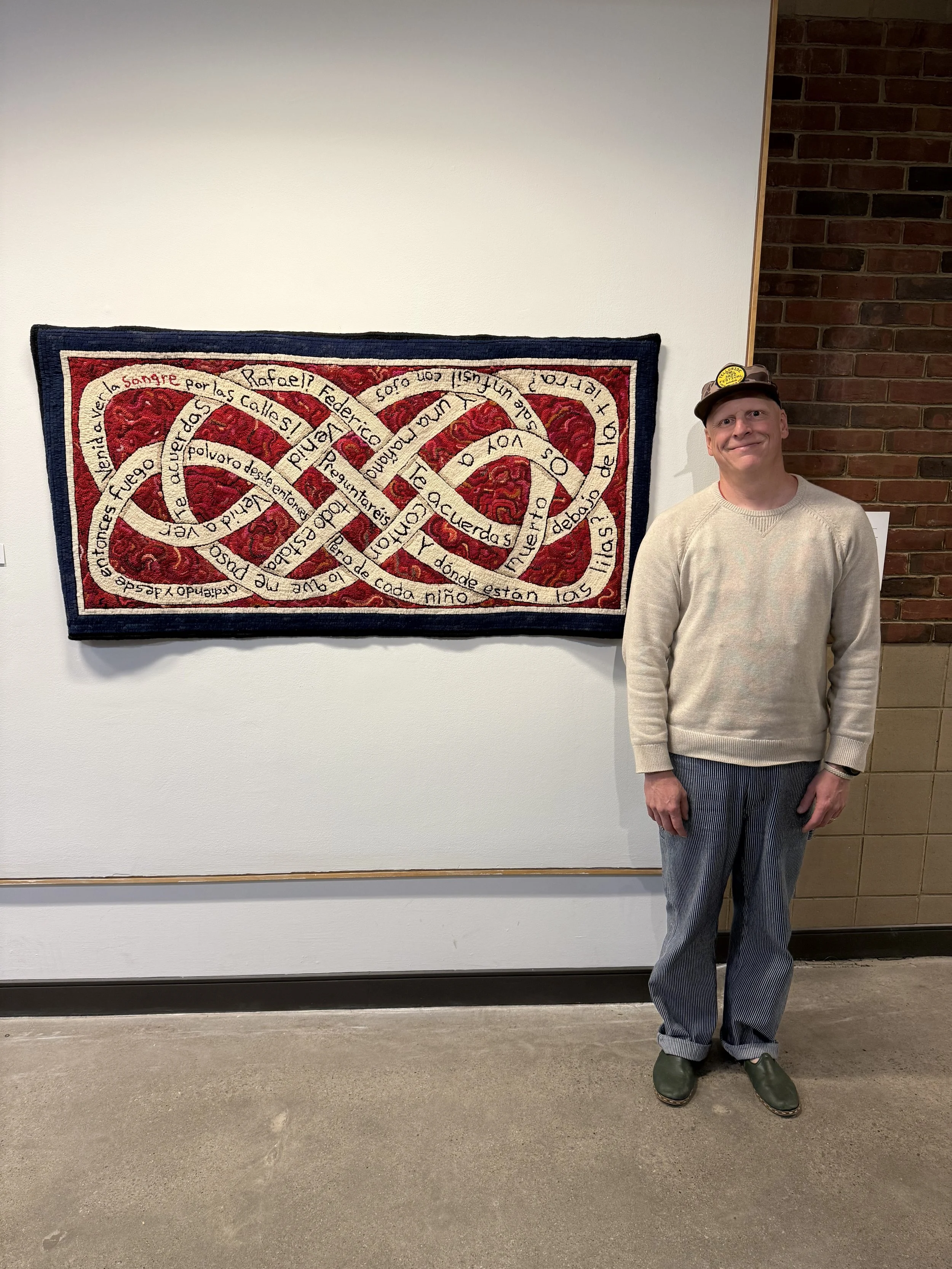 Charlie with "Eternal Explanation" shown at the University School of Nashville in Nashville, TN 