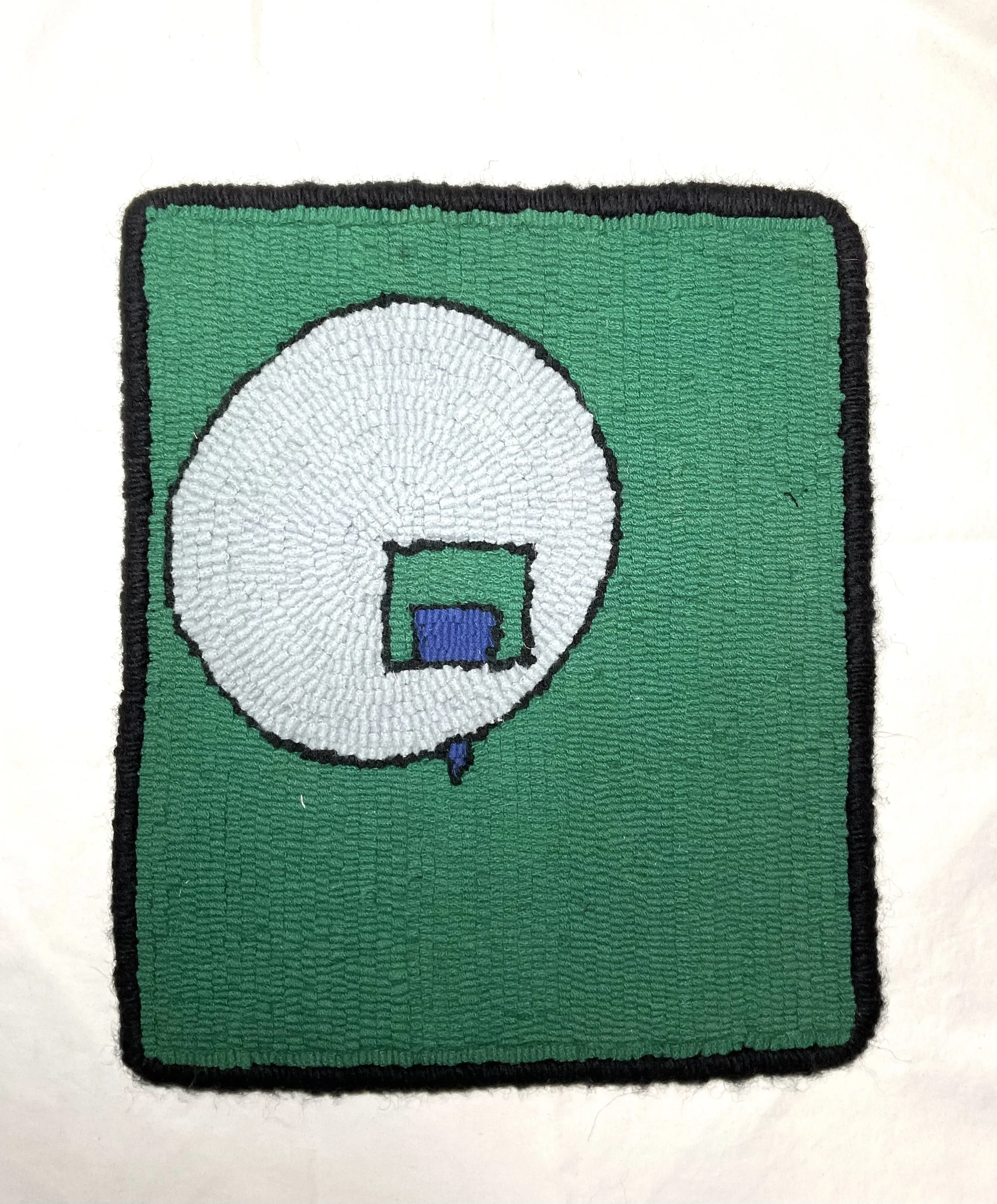 "Circle, Rectangle, Triangle #1"
11" x 13"
(2022)